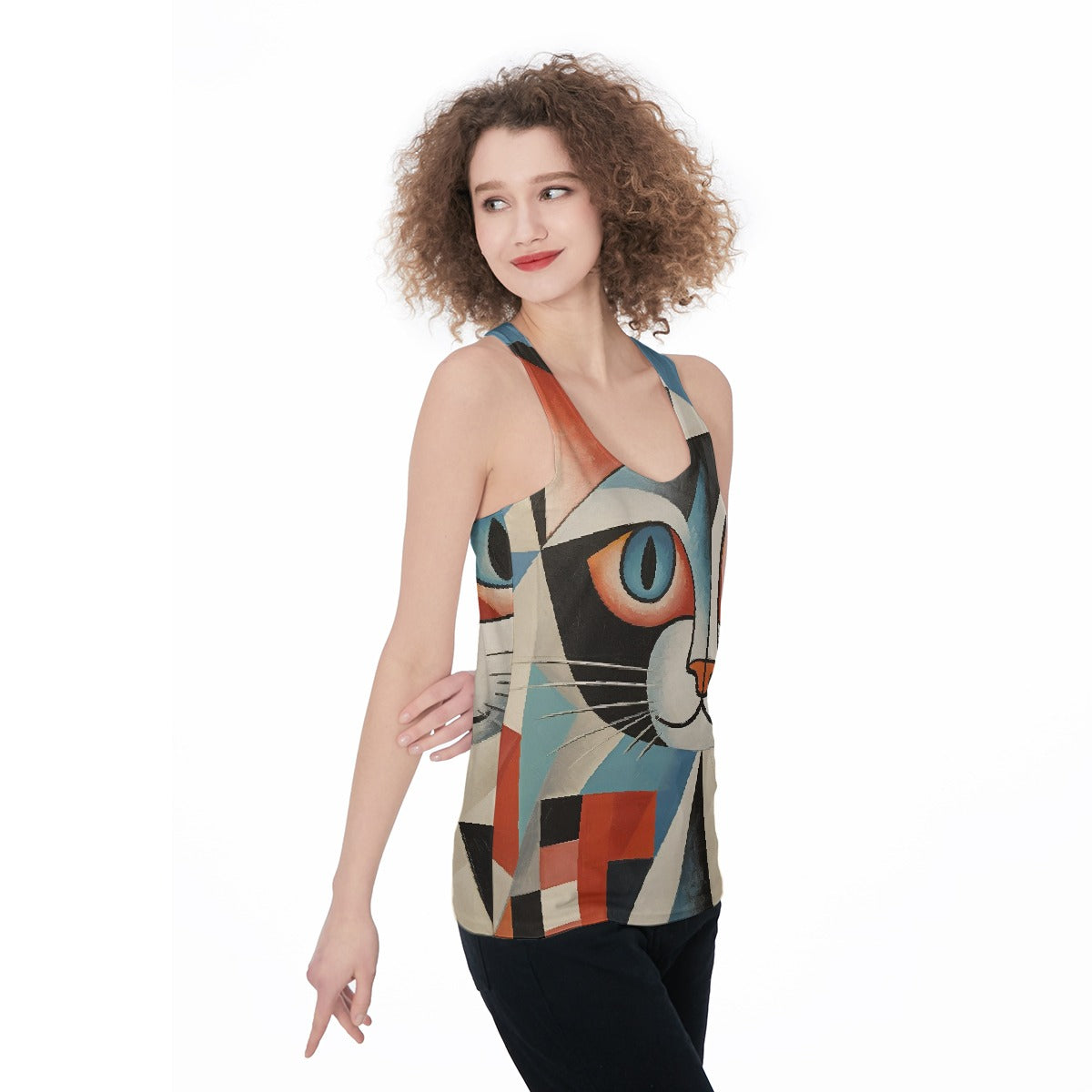 All-Over Print Women's Racerback Tank Top