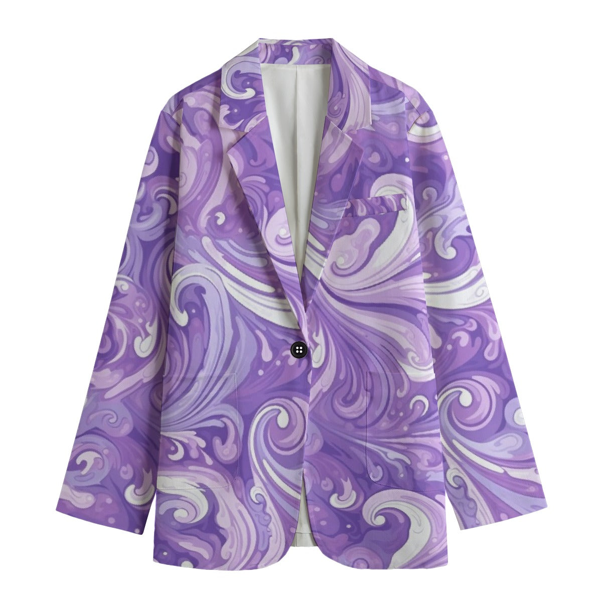 All-Over Print Women's Leisure Blazer