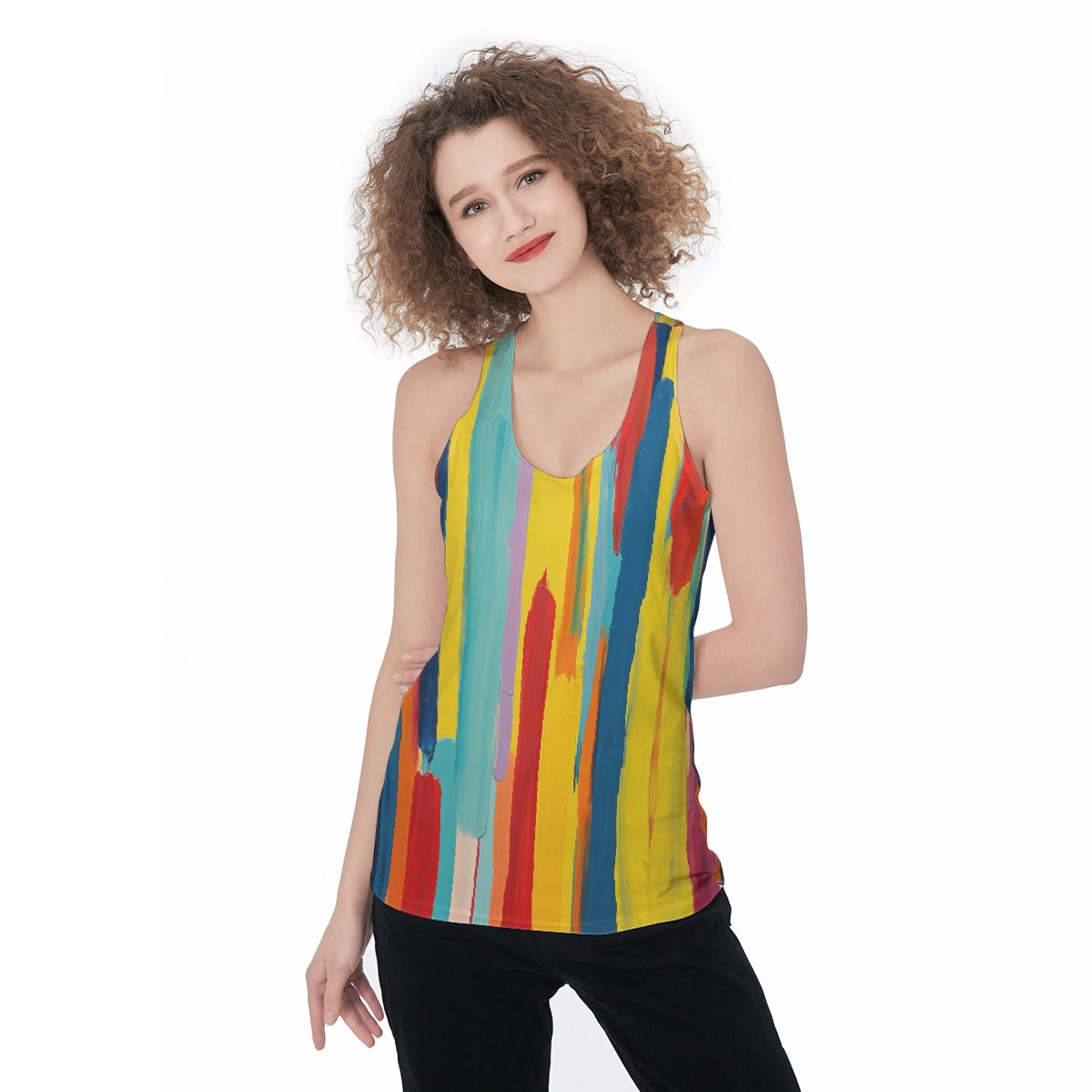All-Over Print Women's Racerback Tank Top