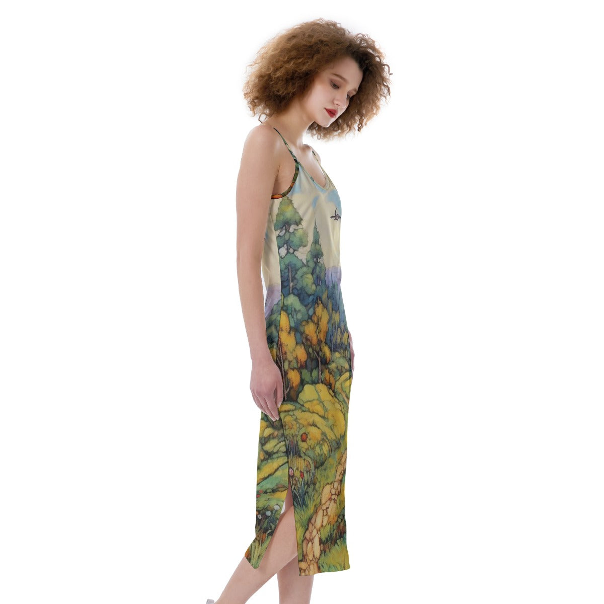 All-Over Print Women's Cami Dress