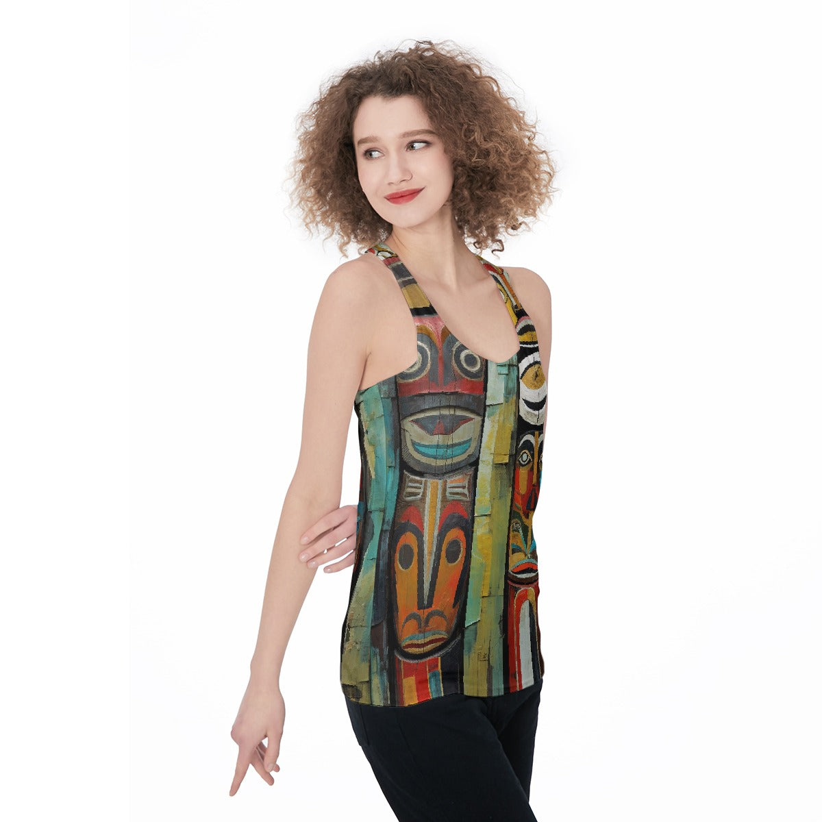 All-Over Print Women's Racerback Tank Top