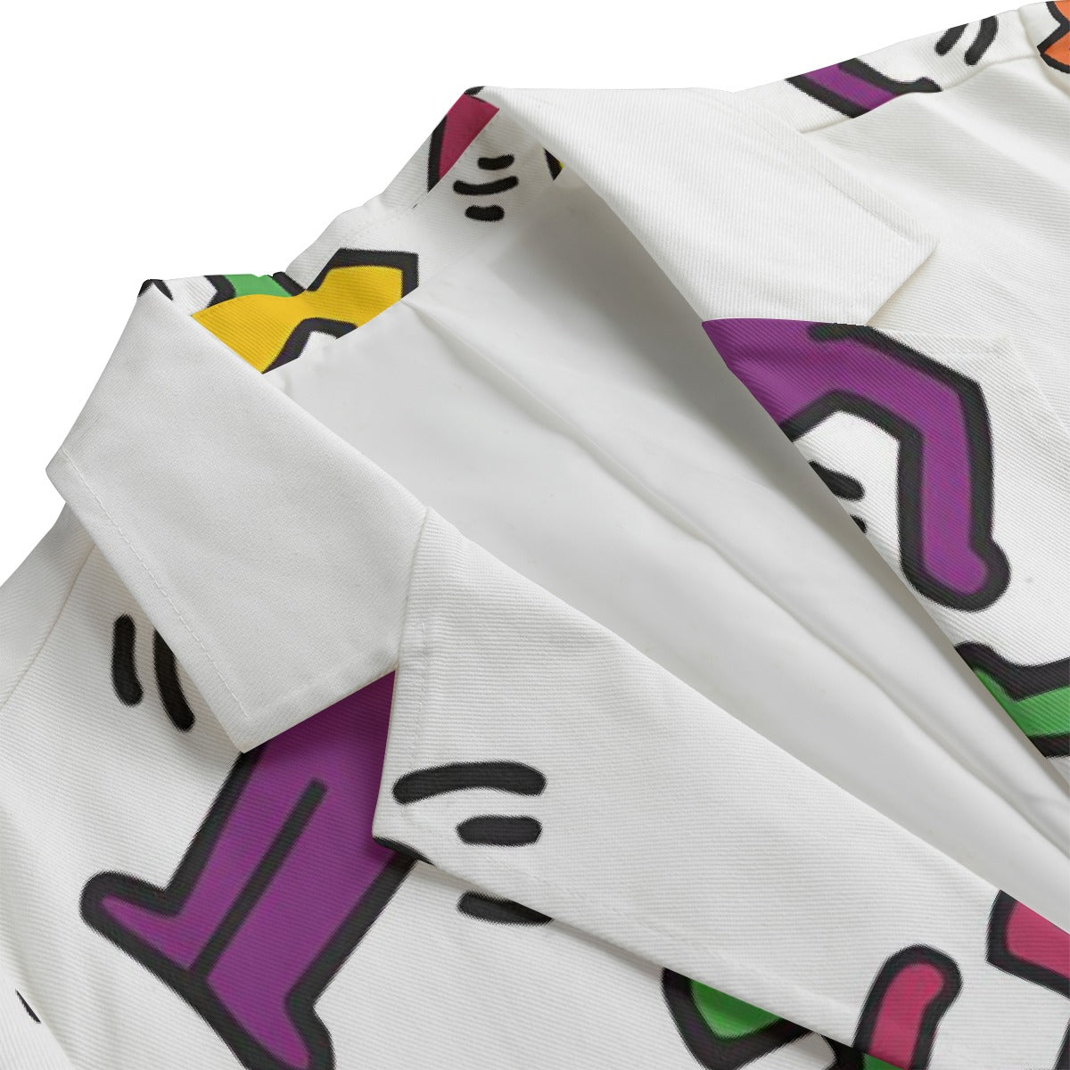 All-Over Print Women's Leisure Blazer