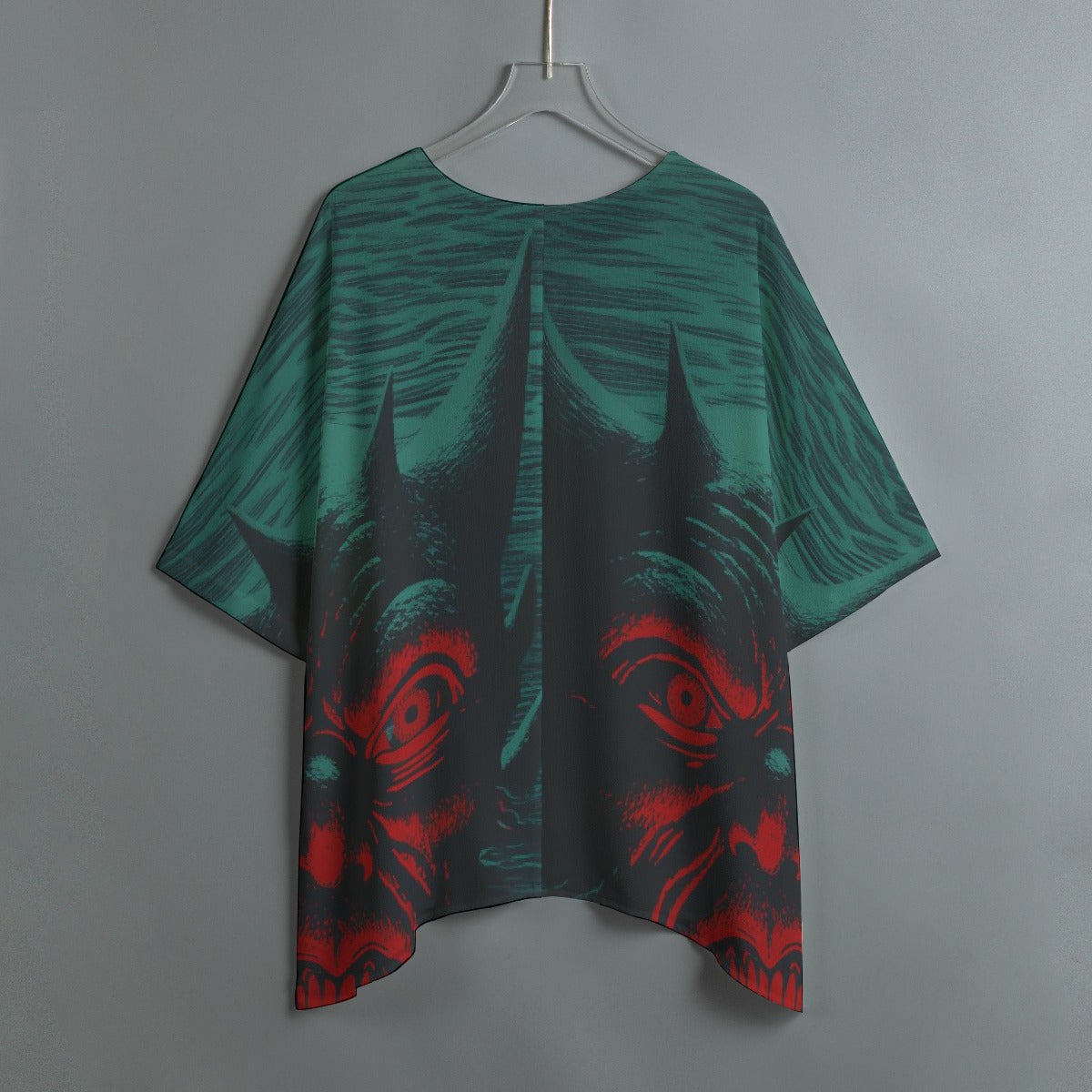 All-Over Print Women's Bat Sleeve Shirt