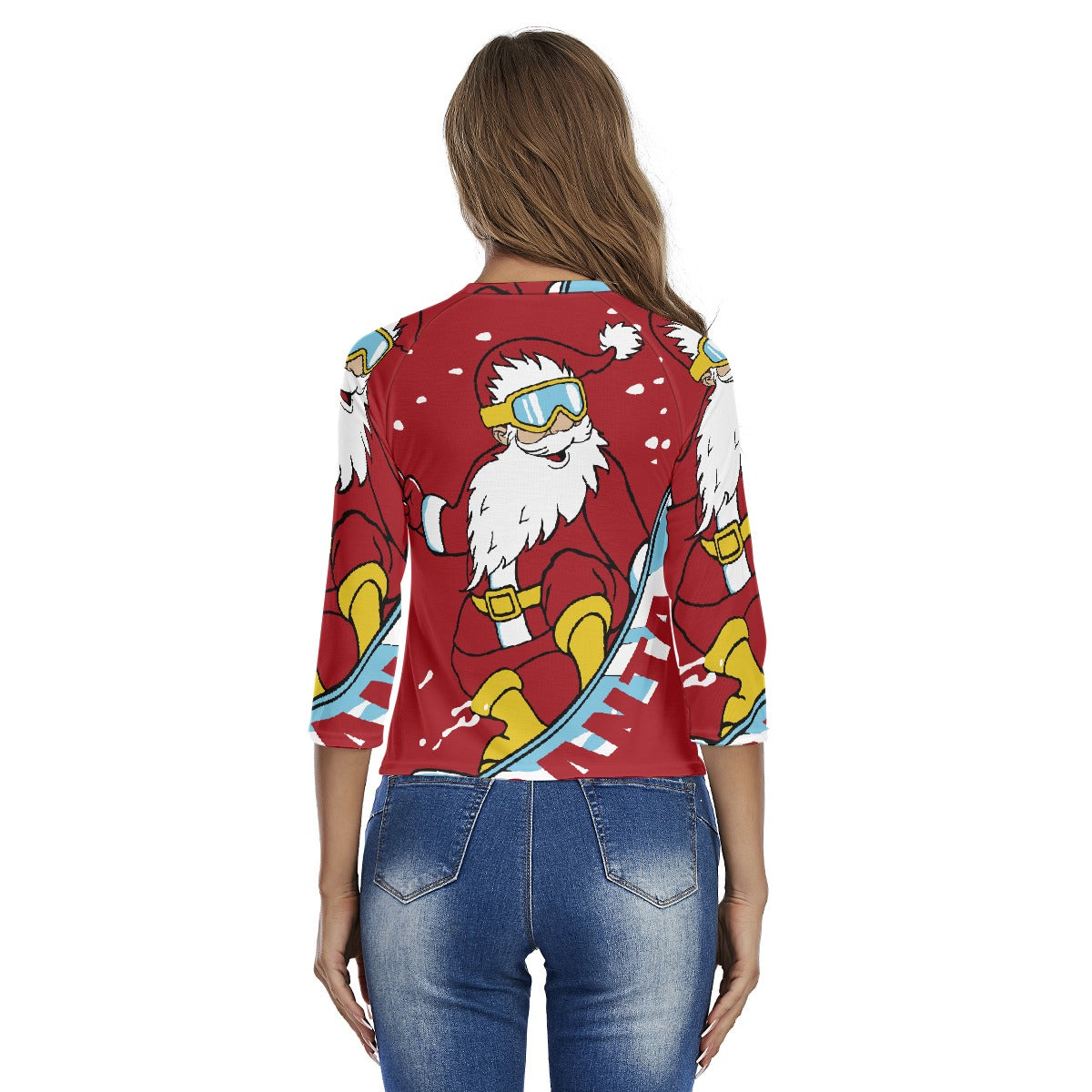 All-Over Print Women's Raglan Sleeves T-shirts