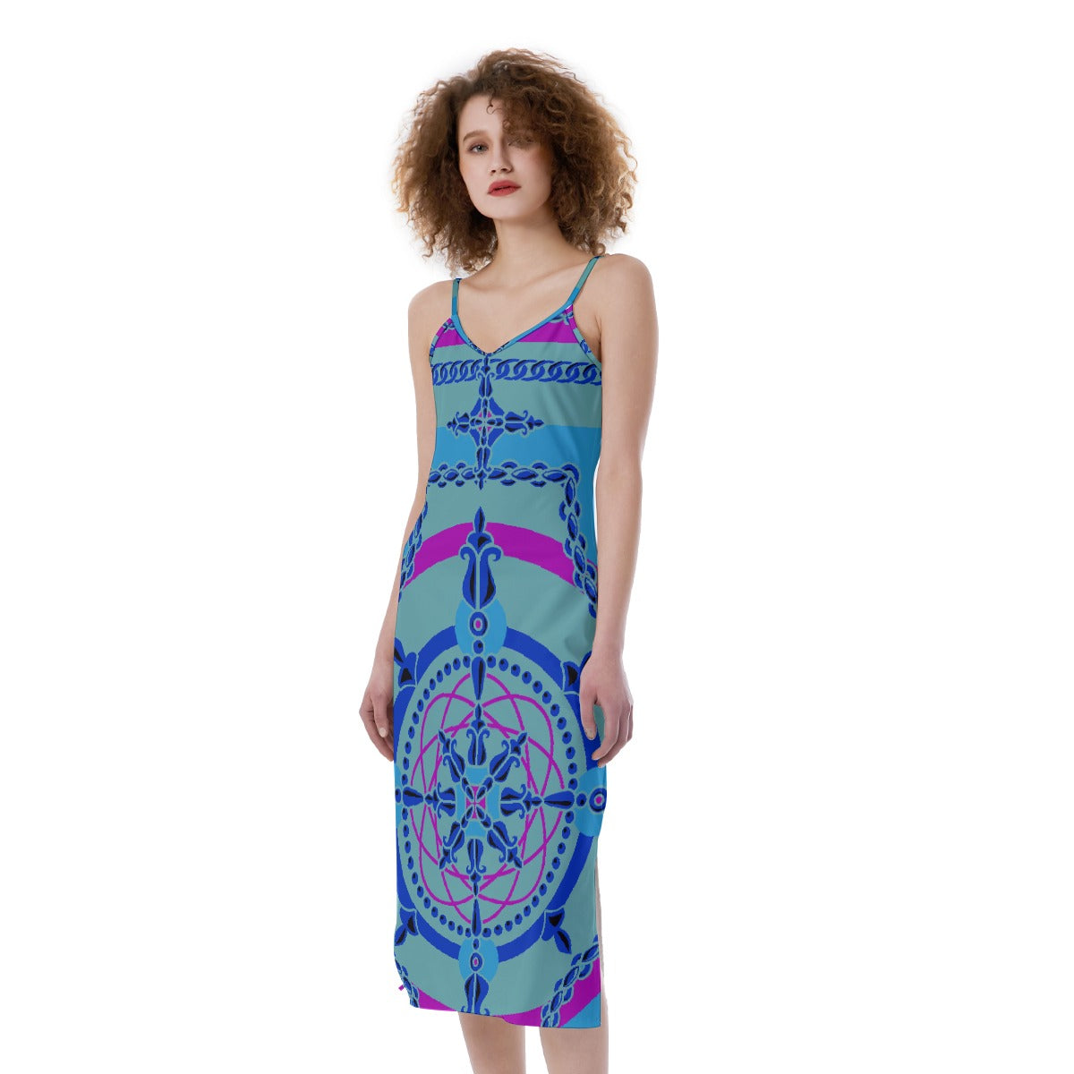 All-Over Print Women's Cami Dress