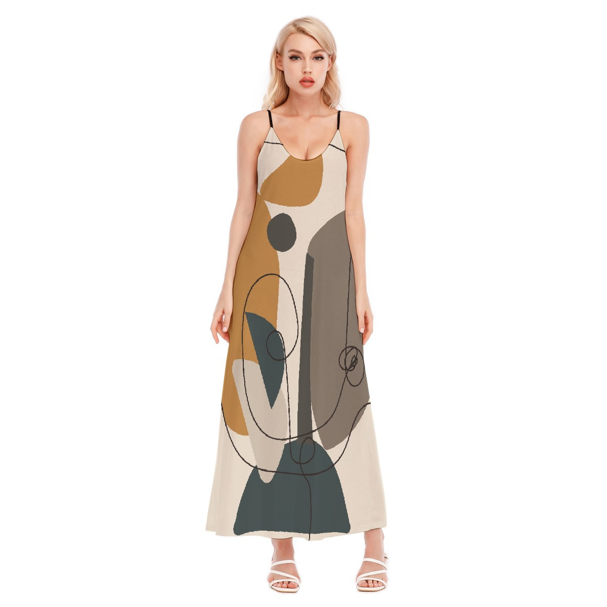 All-Over Print Women's Sling Dress