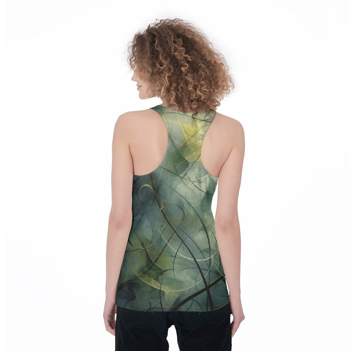 All-Over Print Women's Racerback Tank Top