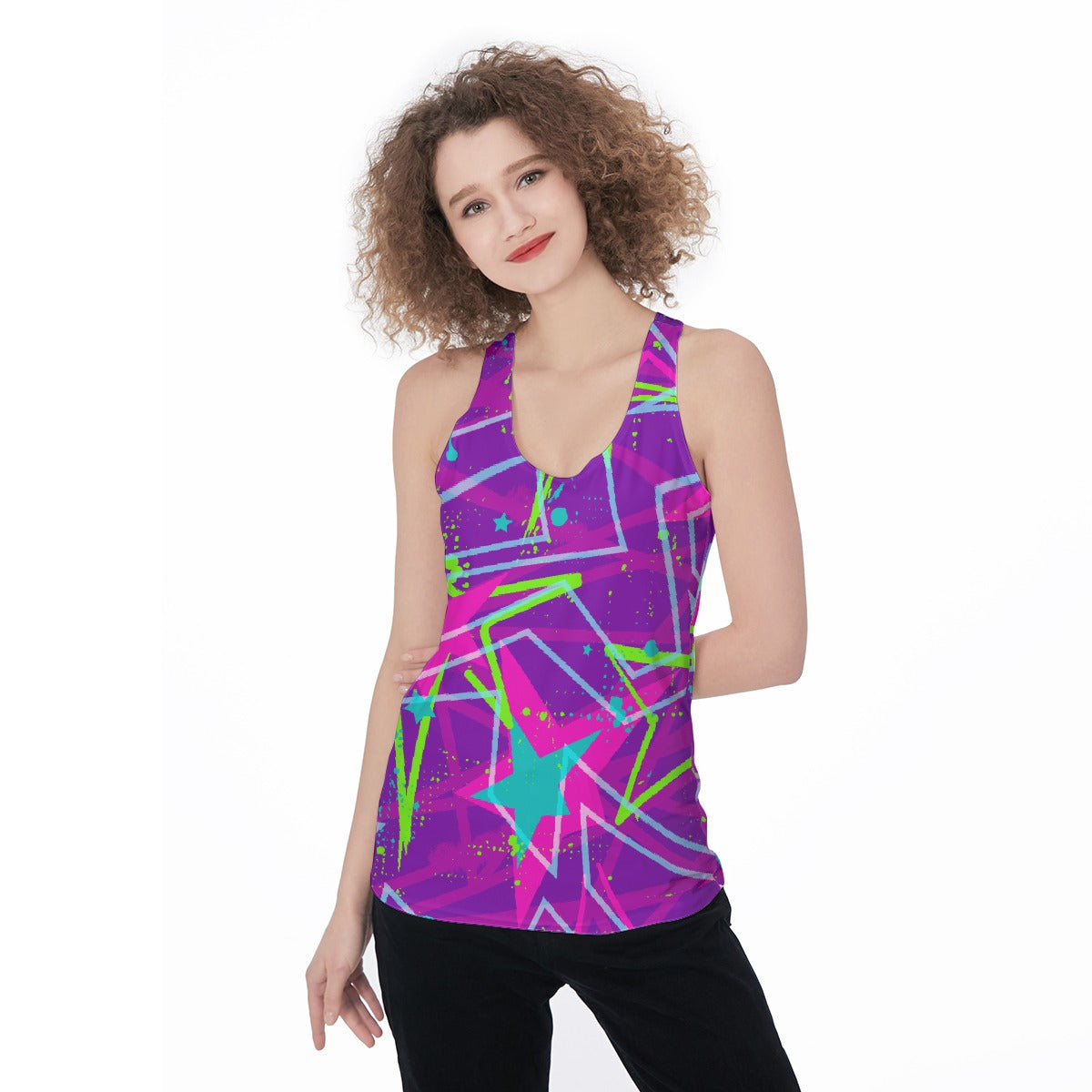 All-Over Print Women's Racerback Tank Top