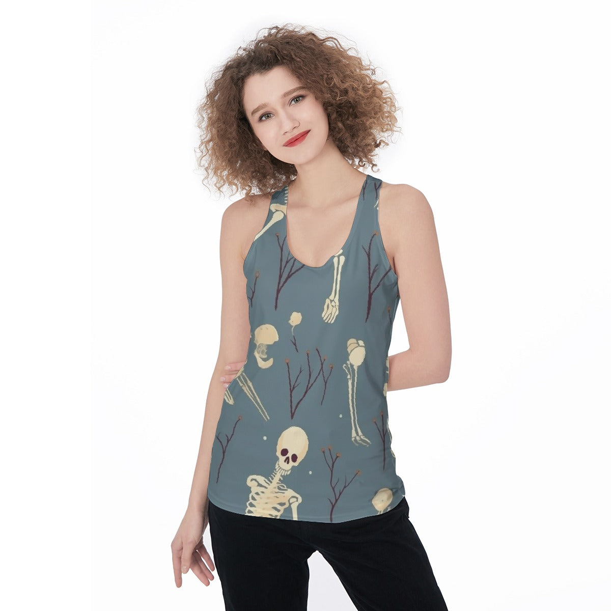 All-Over Print Women's Racerback Tank Top