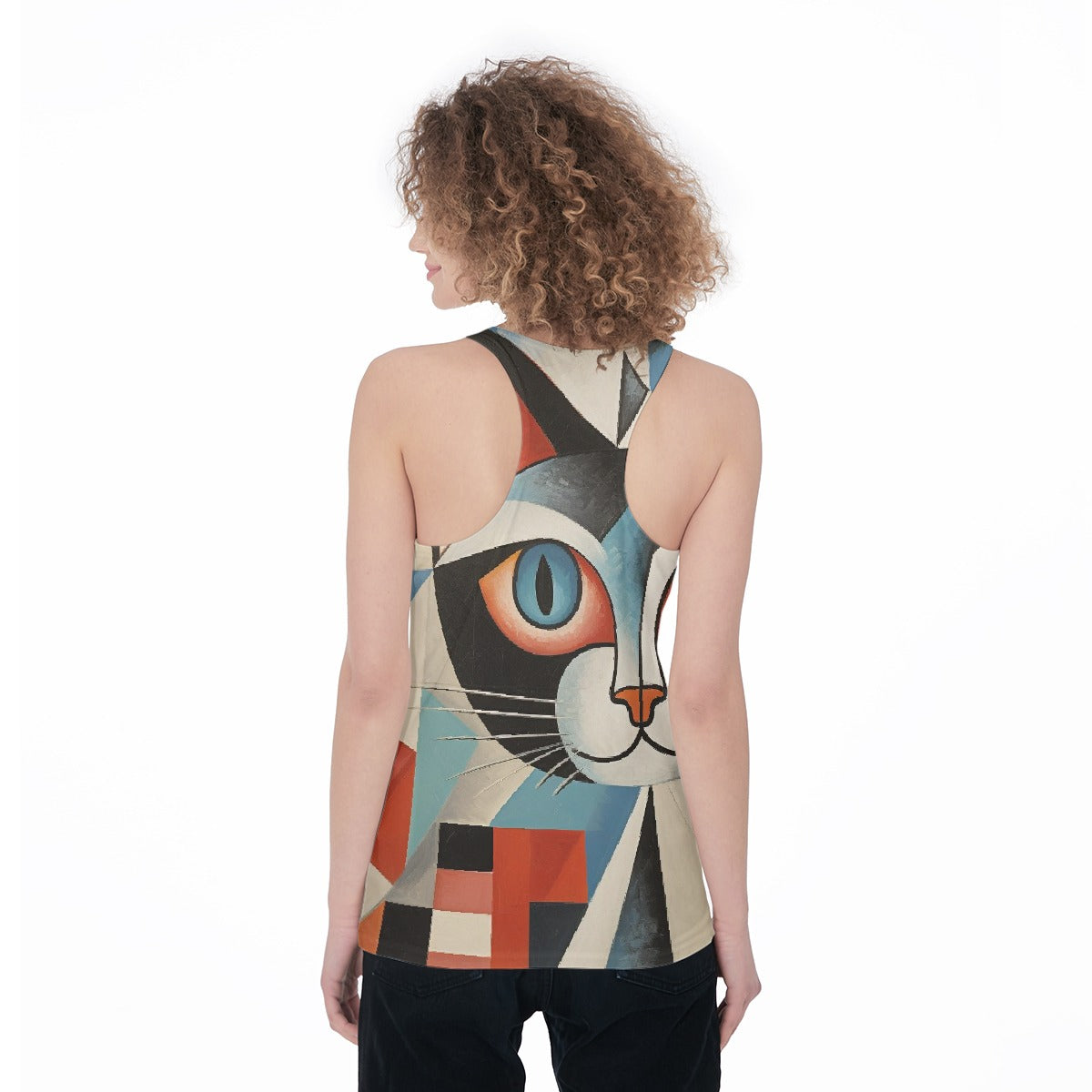 All-Over Print Women's Racerback Tank Top
