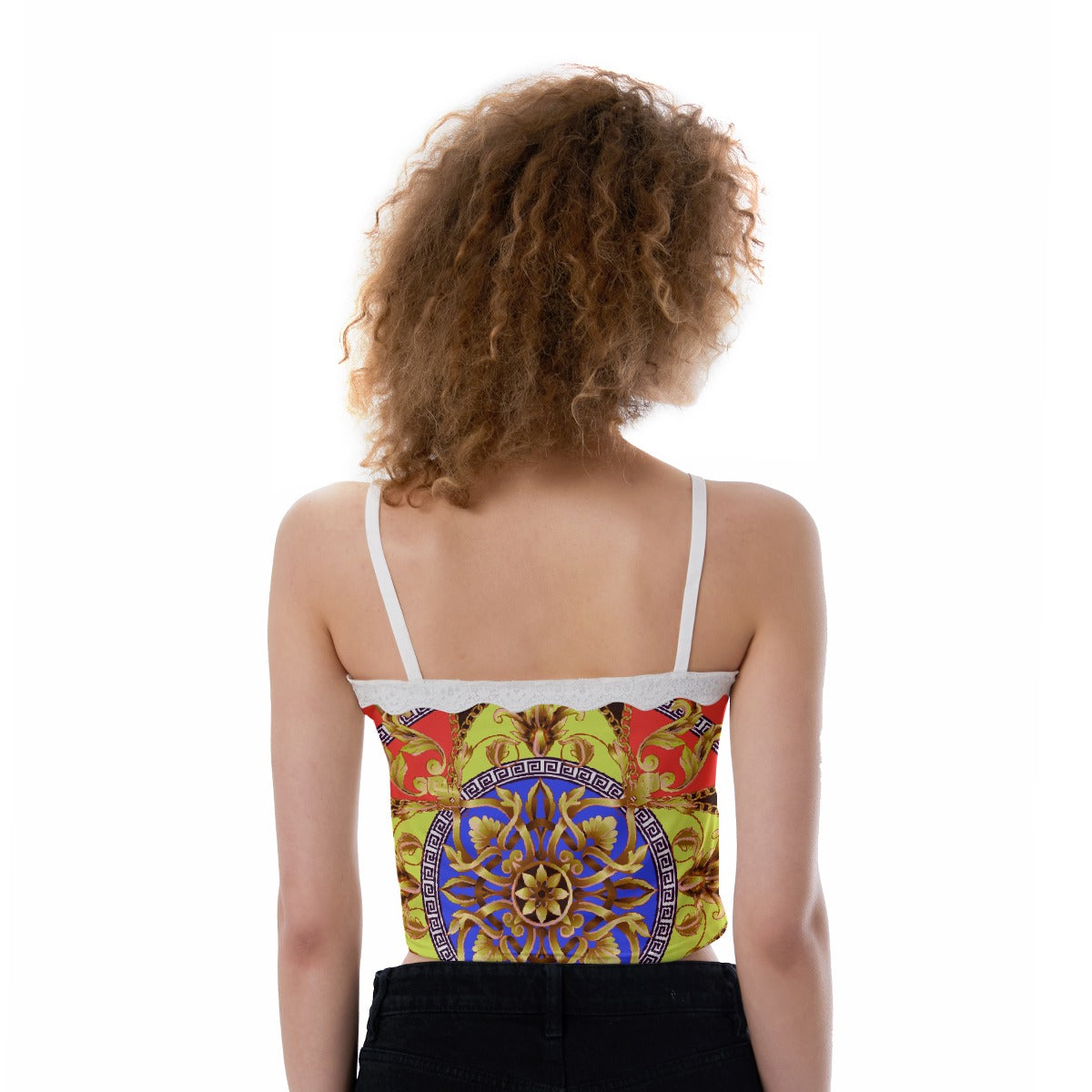 All-Over Print Women's Lace Camisole