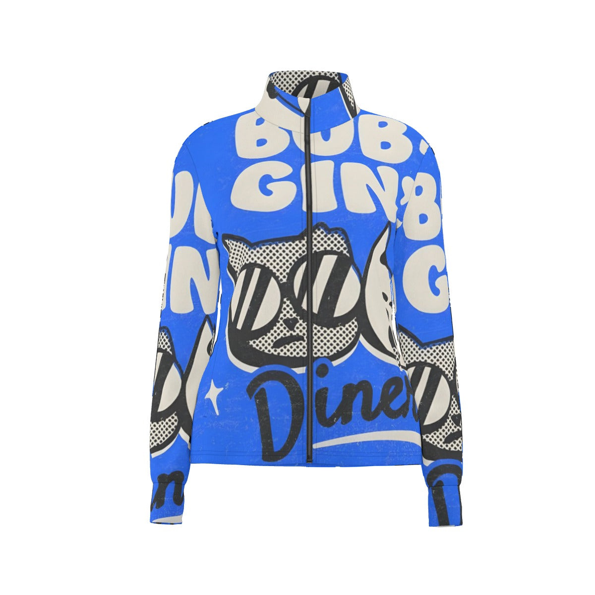 All-Over Print Women's Long Sleeve Thumbhole Jacket