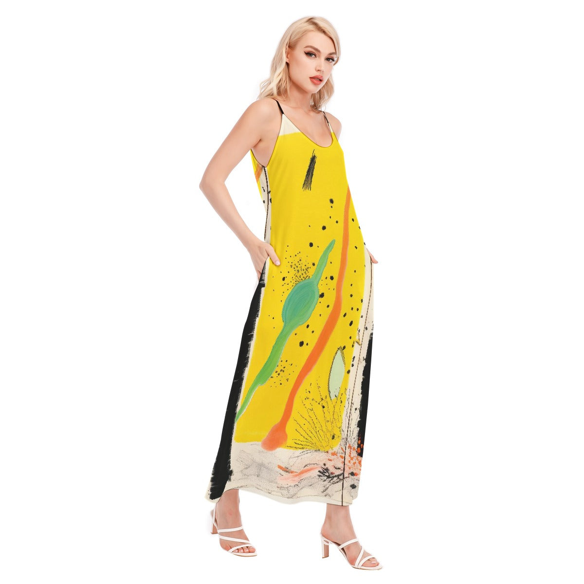 All-Over Print Women's Sling Dress