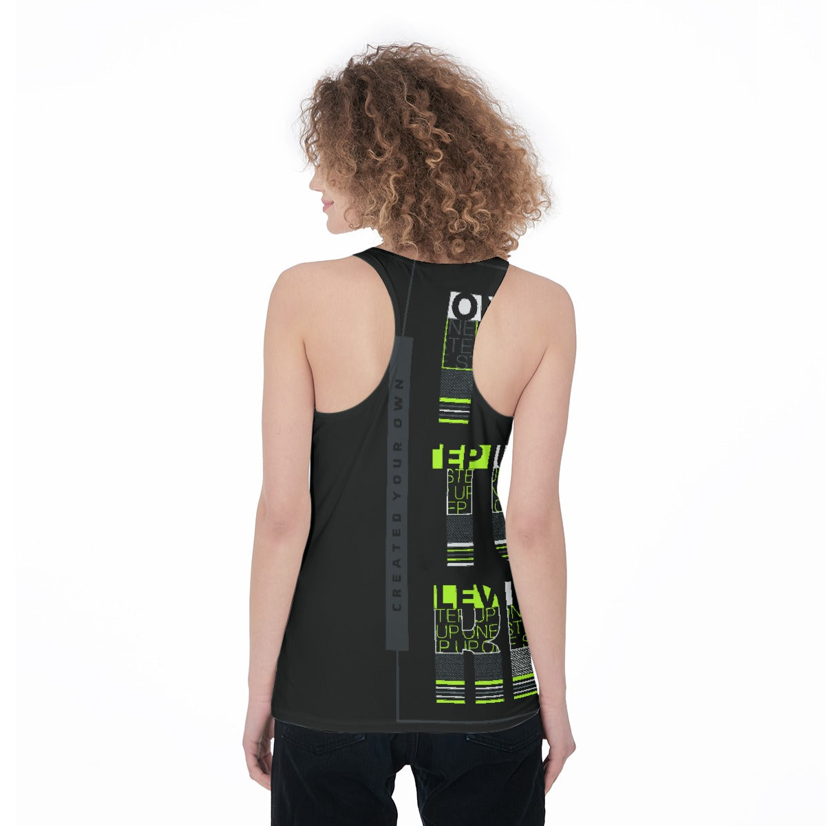 All-Over Print Women's Racerback Tank Top