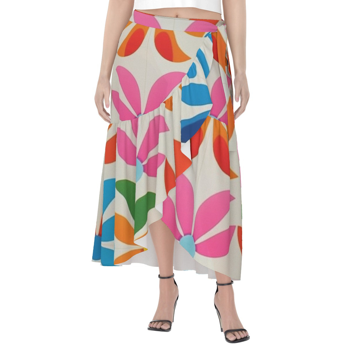 All-Over Print Women's Wrap Skirt