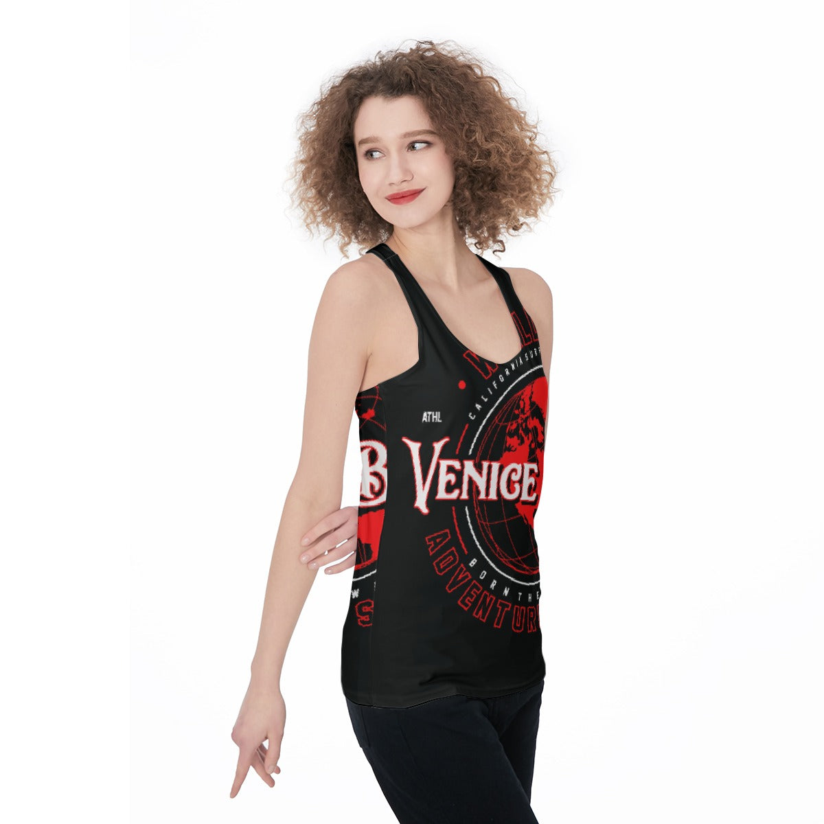 All-Over Print Women's Racerback Tank Top