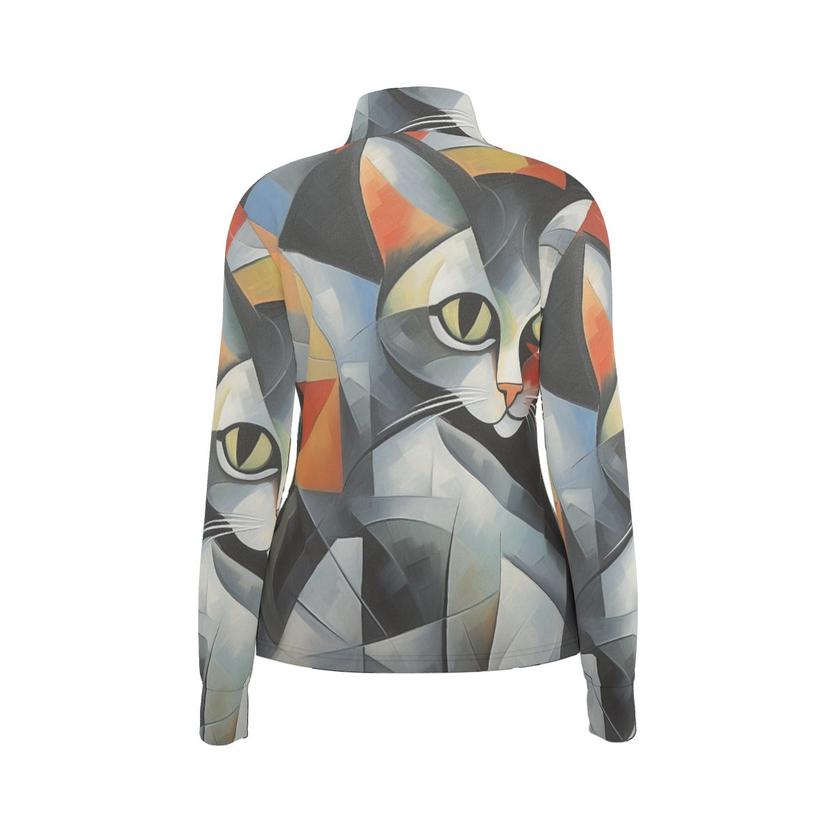 All-Over Print Women's Long Sleeve Thumbhole Jacket