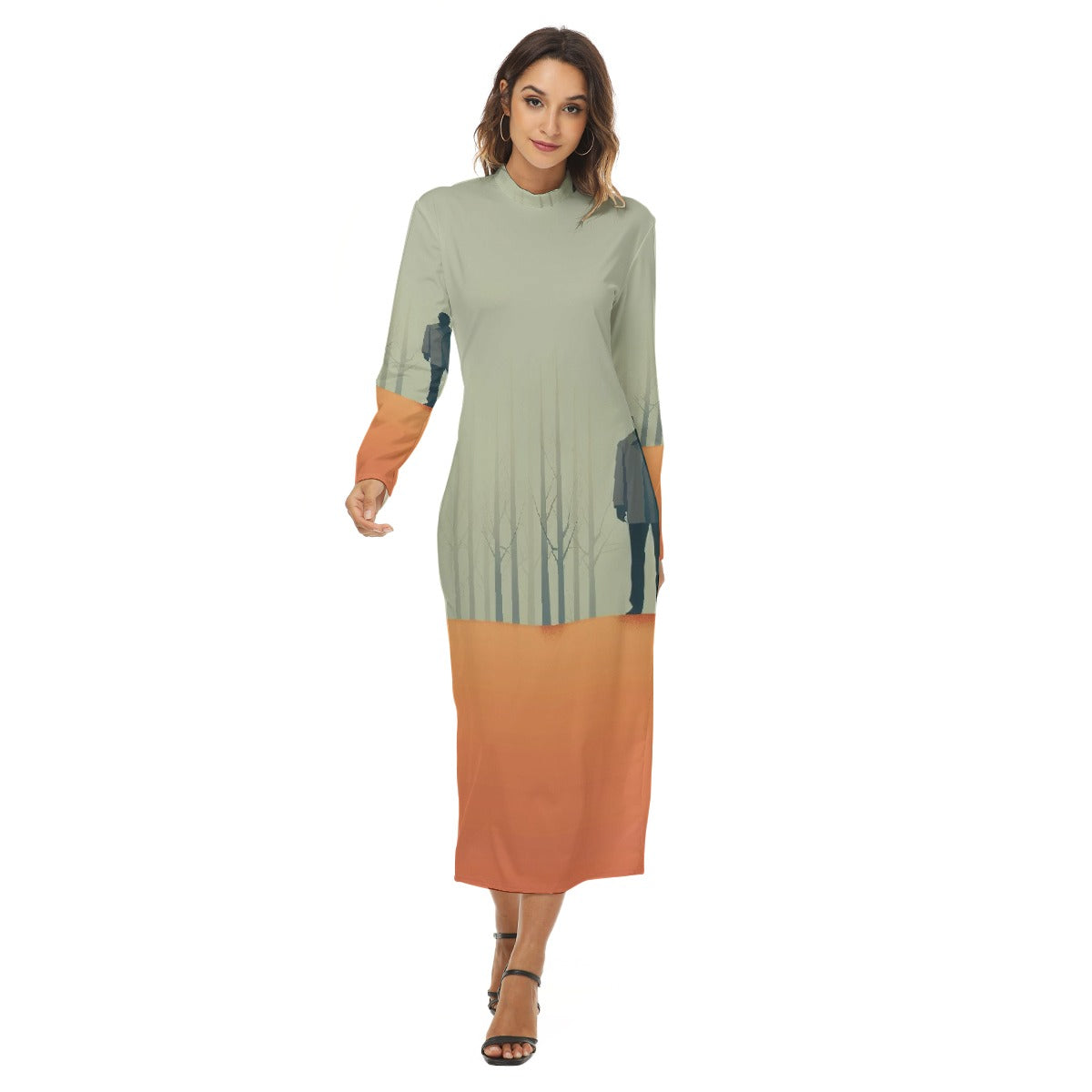 All-Over Print Women's Hip Dress