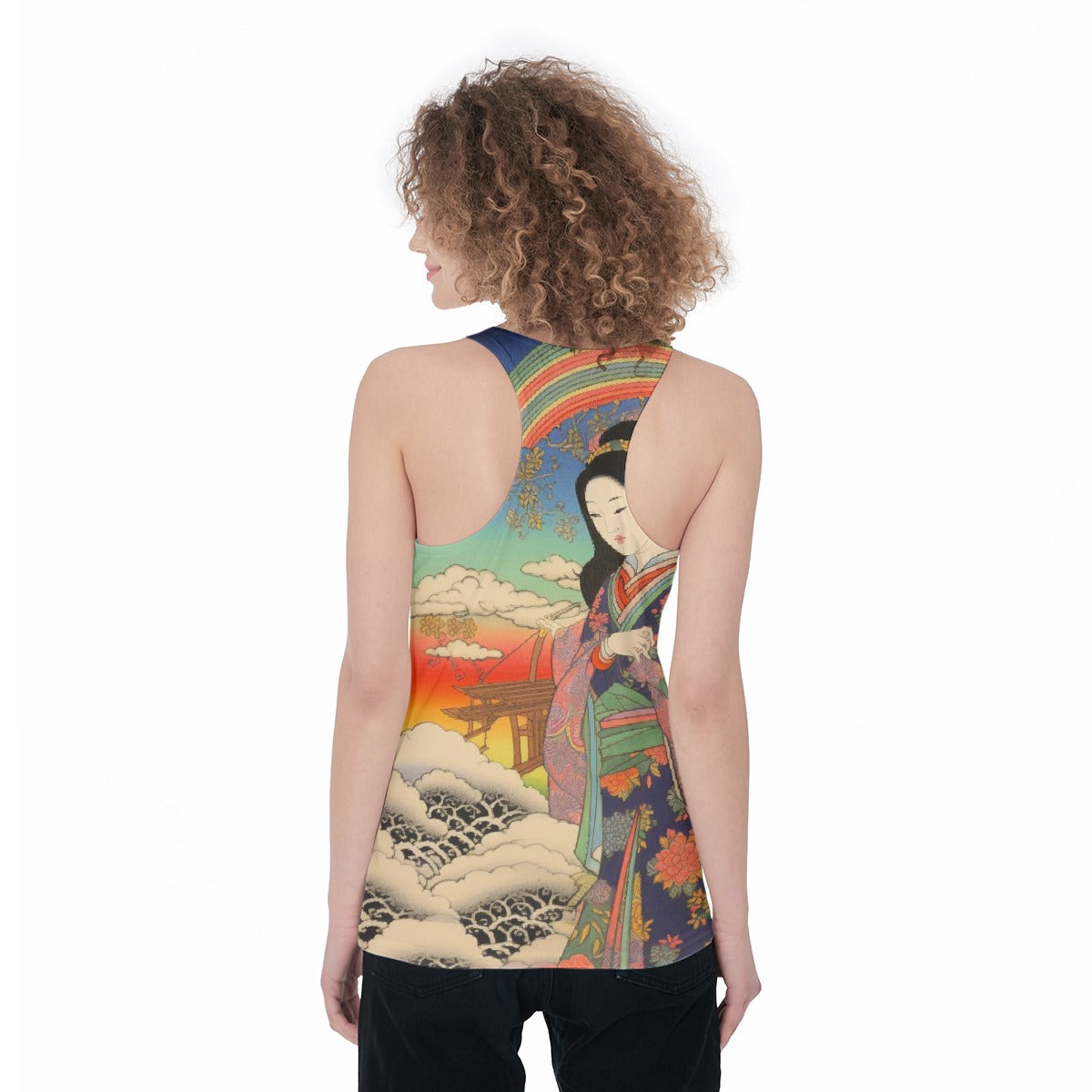 All-Over Print Women's Racerback Tank Top