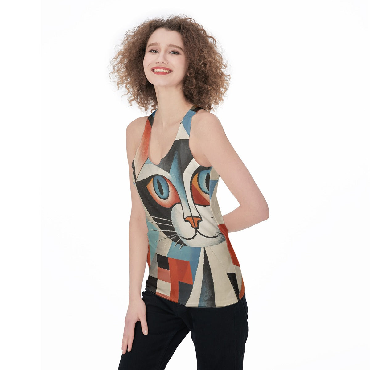 All-Over Print Women's Racerback Tank Top