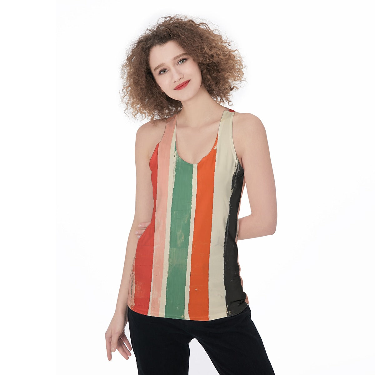 All-Over Print Women's Racerback Tank Top