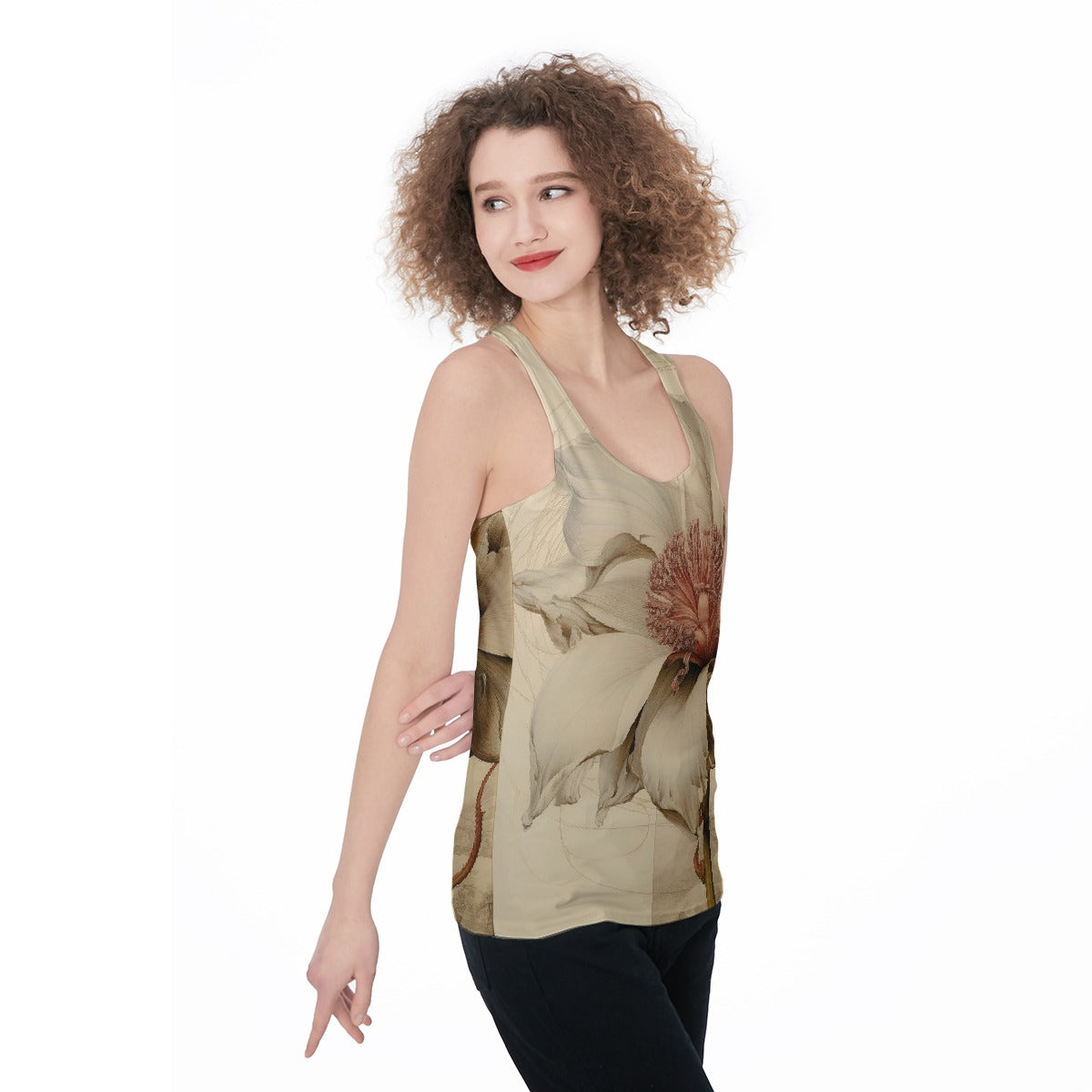 All-Over Print Women's Racerback Tank Top