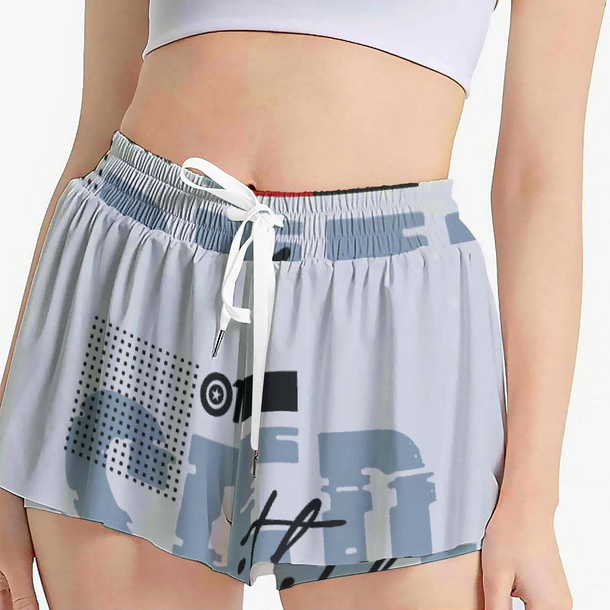 All-Over Print Women's Sport Skorts With Pocket