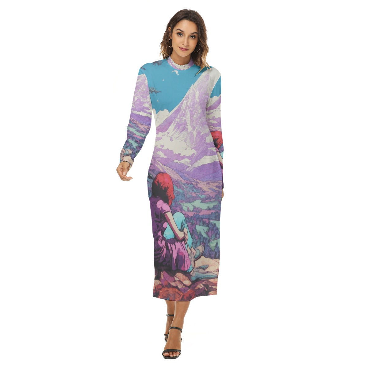 All-Over Print Women's Hip Dress