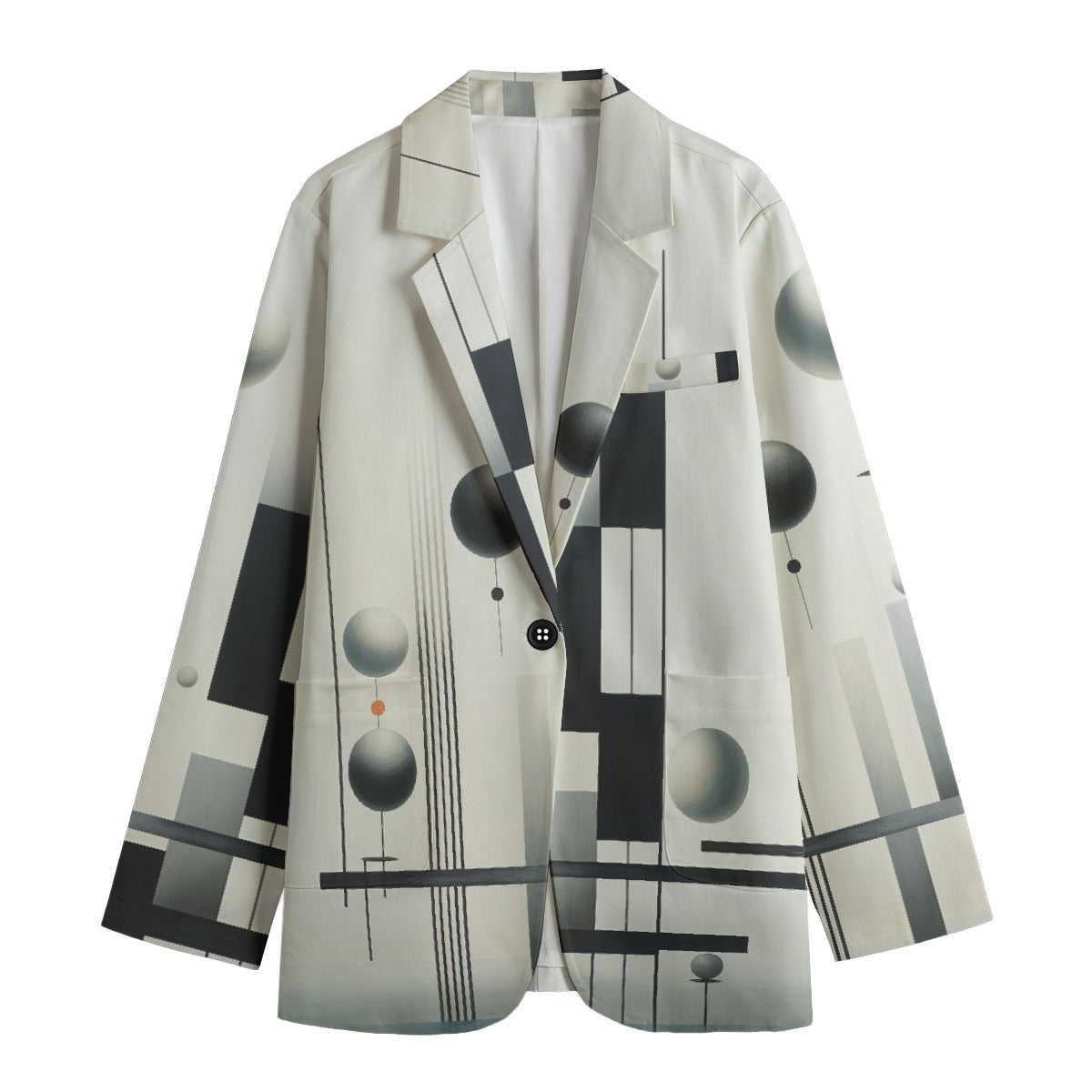 All-Over Print Women's Leisure Blazer