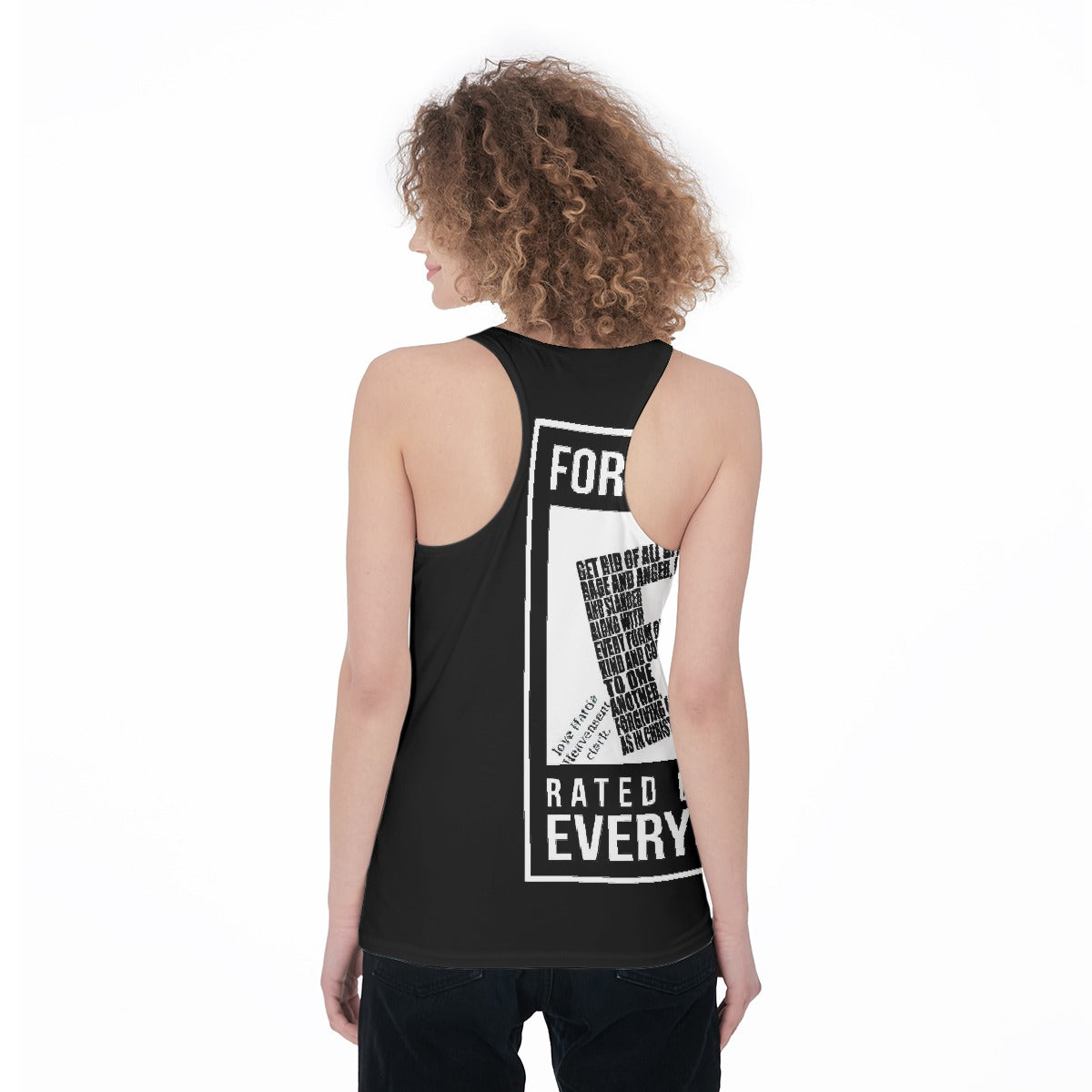 All-Over Print Women's Racerback Tank Top