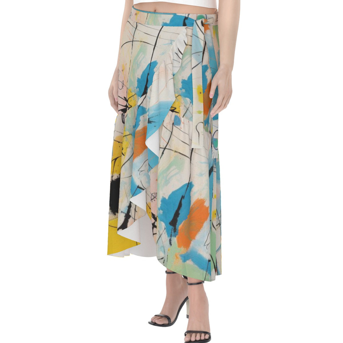 All-Over Print Women's Wrap Skirt