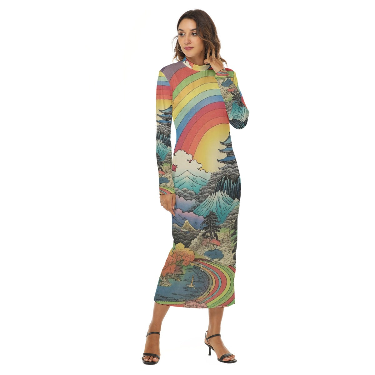 All-Over Print Women's Hip Dress