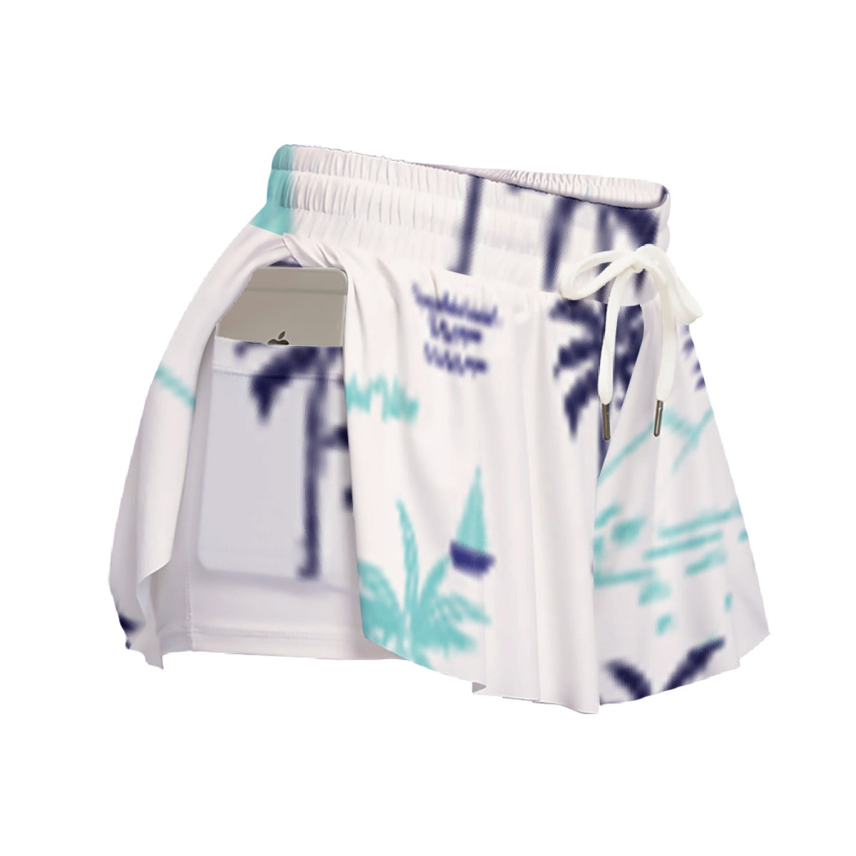 All-Over Print Women's Sport Skorts With Pocket