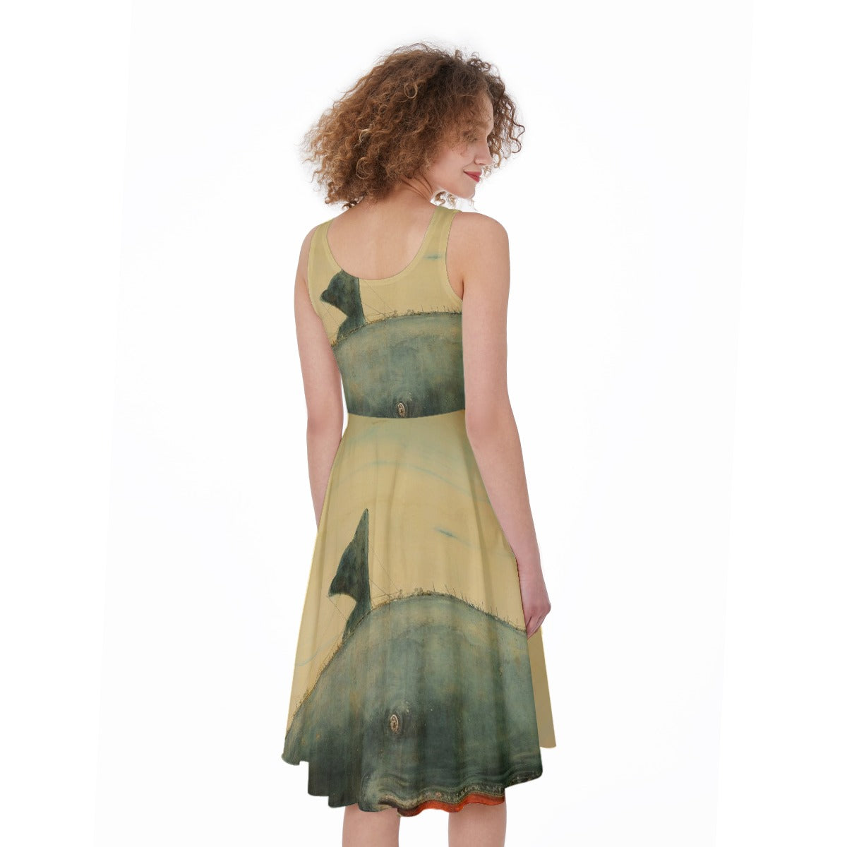 All-Over Print Women's Sleeveless Dress