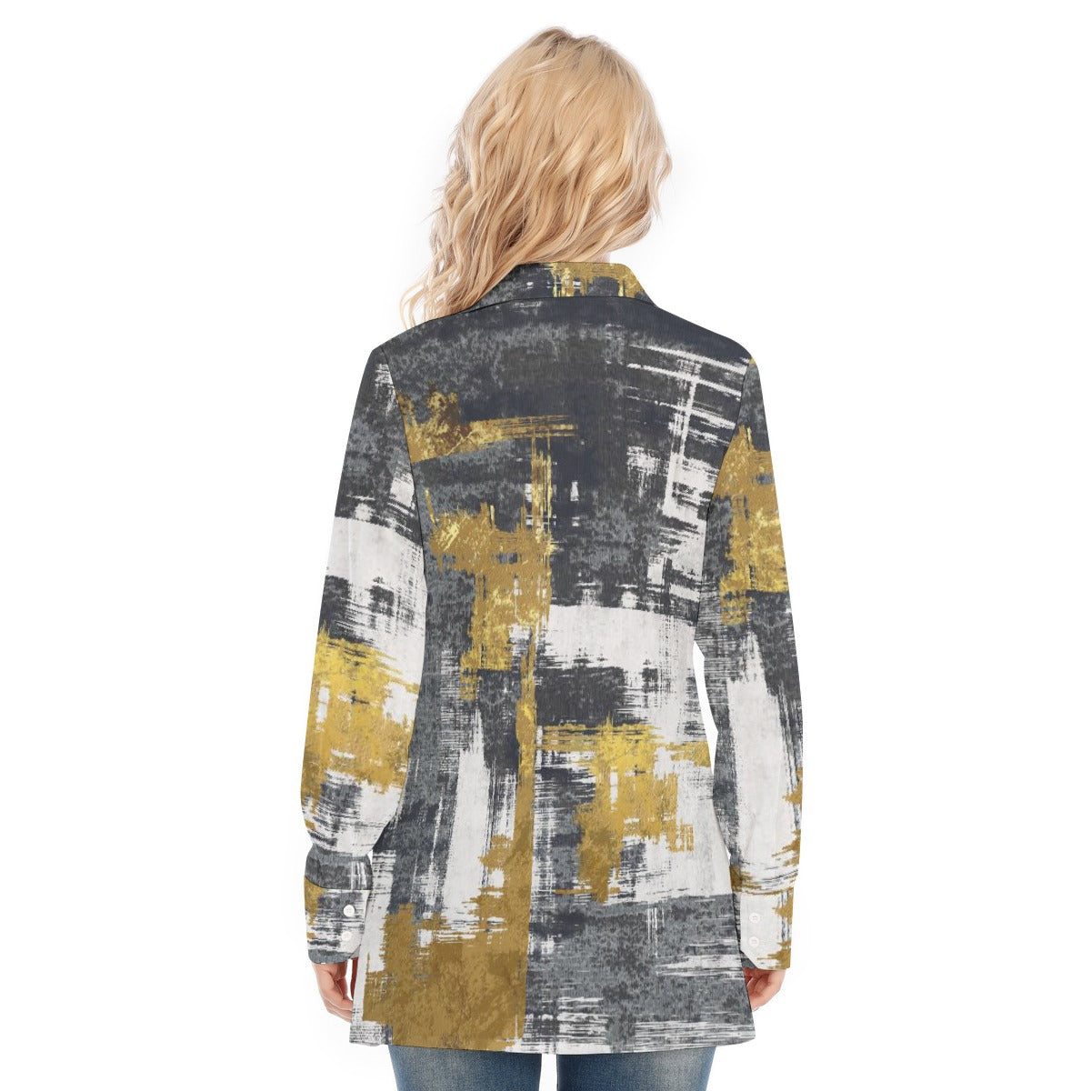All-Over Print Women's Long Shirt