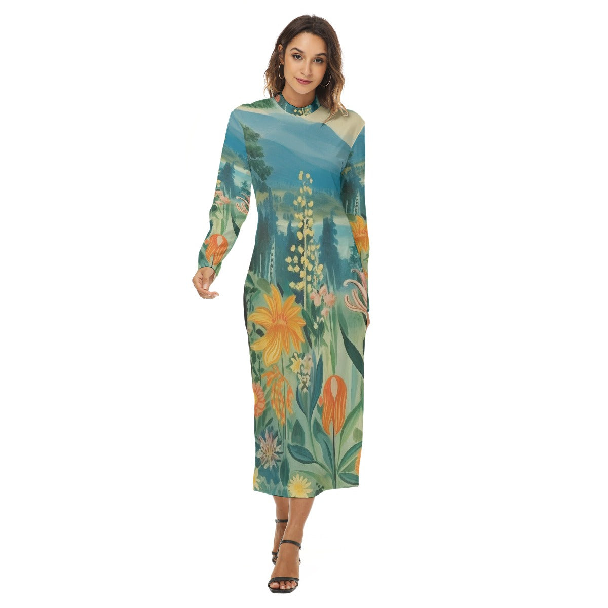 All-Over Print Women's Hip Dress