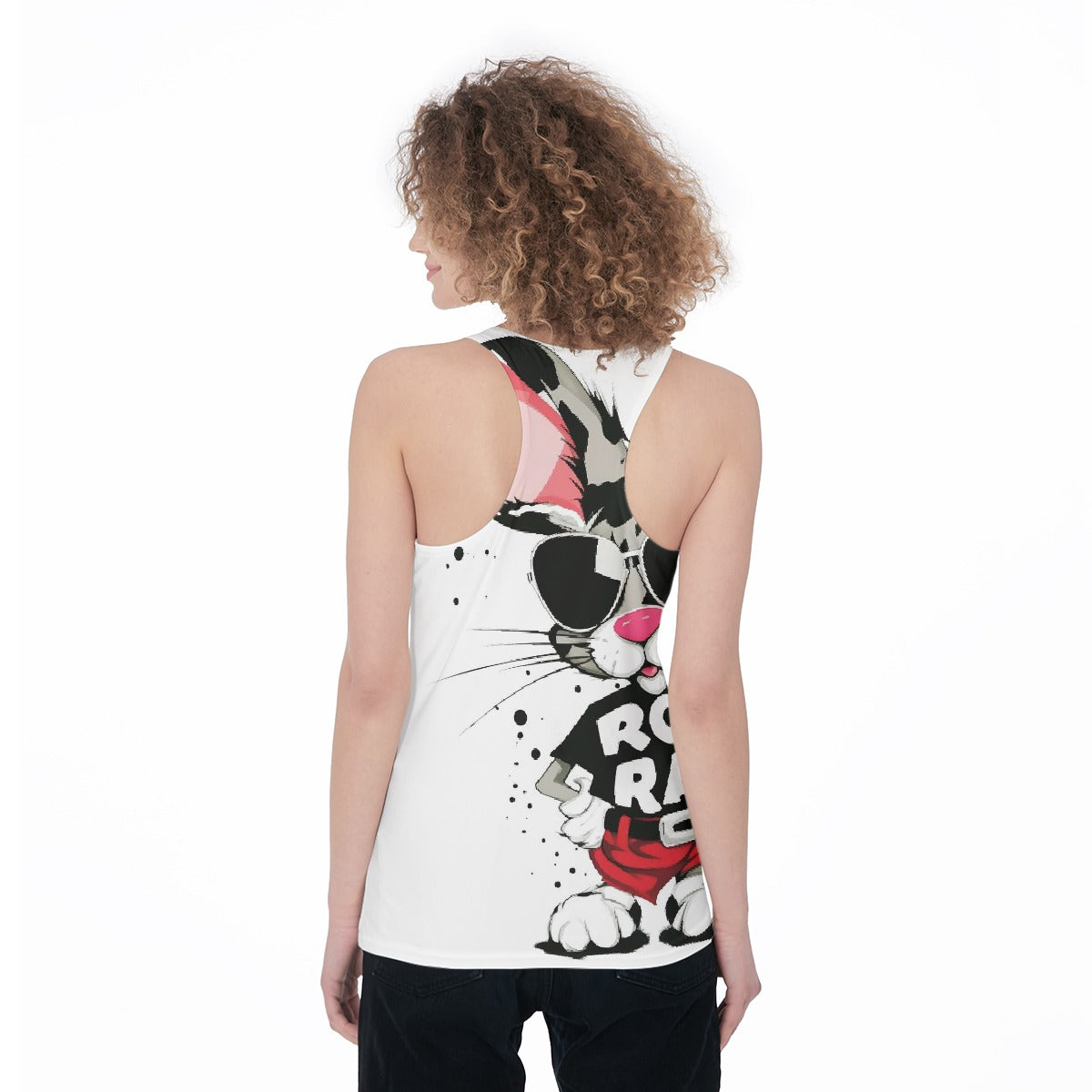 All-Over Print Women's Racerback Tank Top
