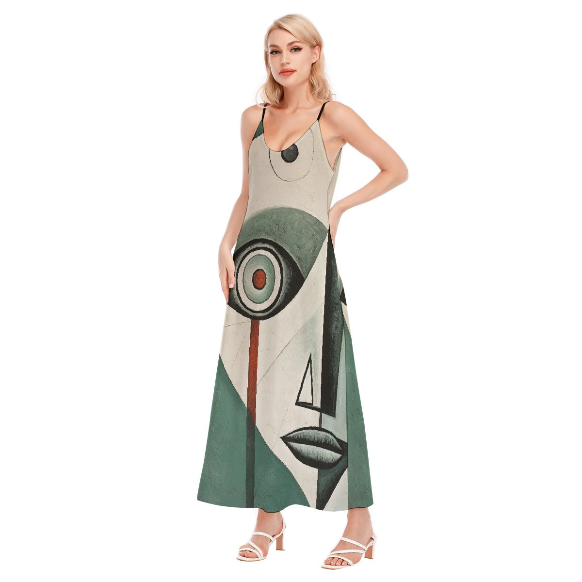 All-Over Print Women's Sling Dress
