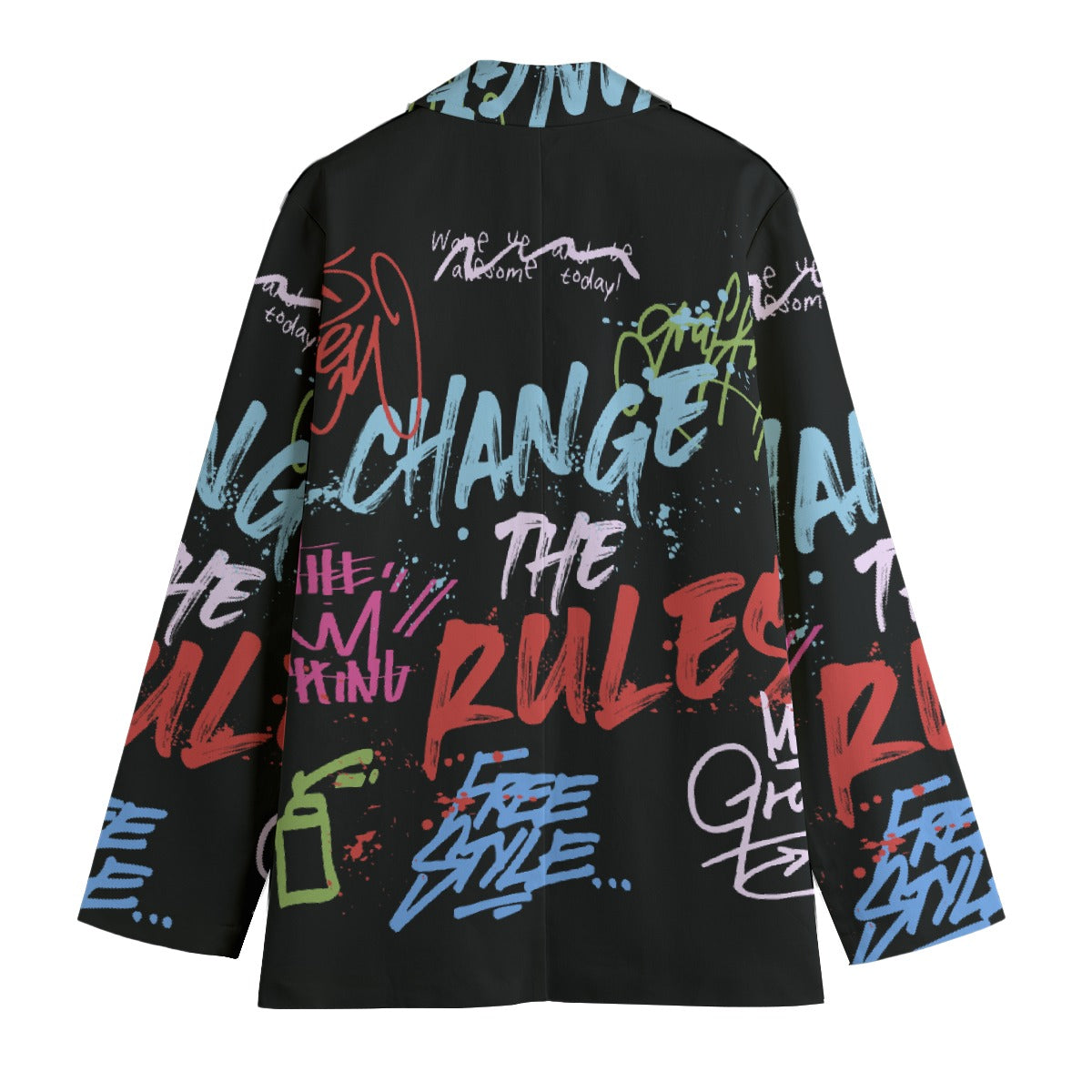 All-Over Print Women's Leisure Blazer