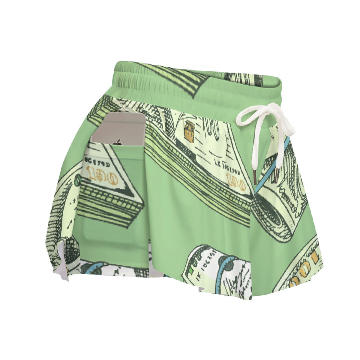 All-Over Print Women's Sport Skorts With Pocket
