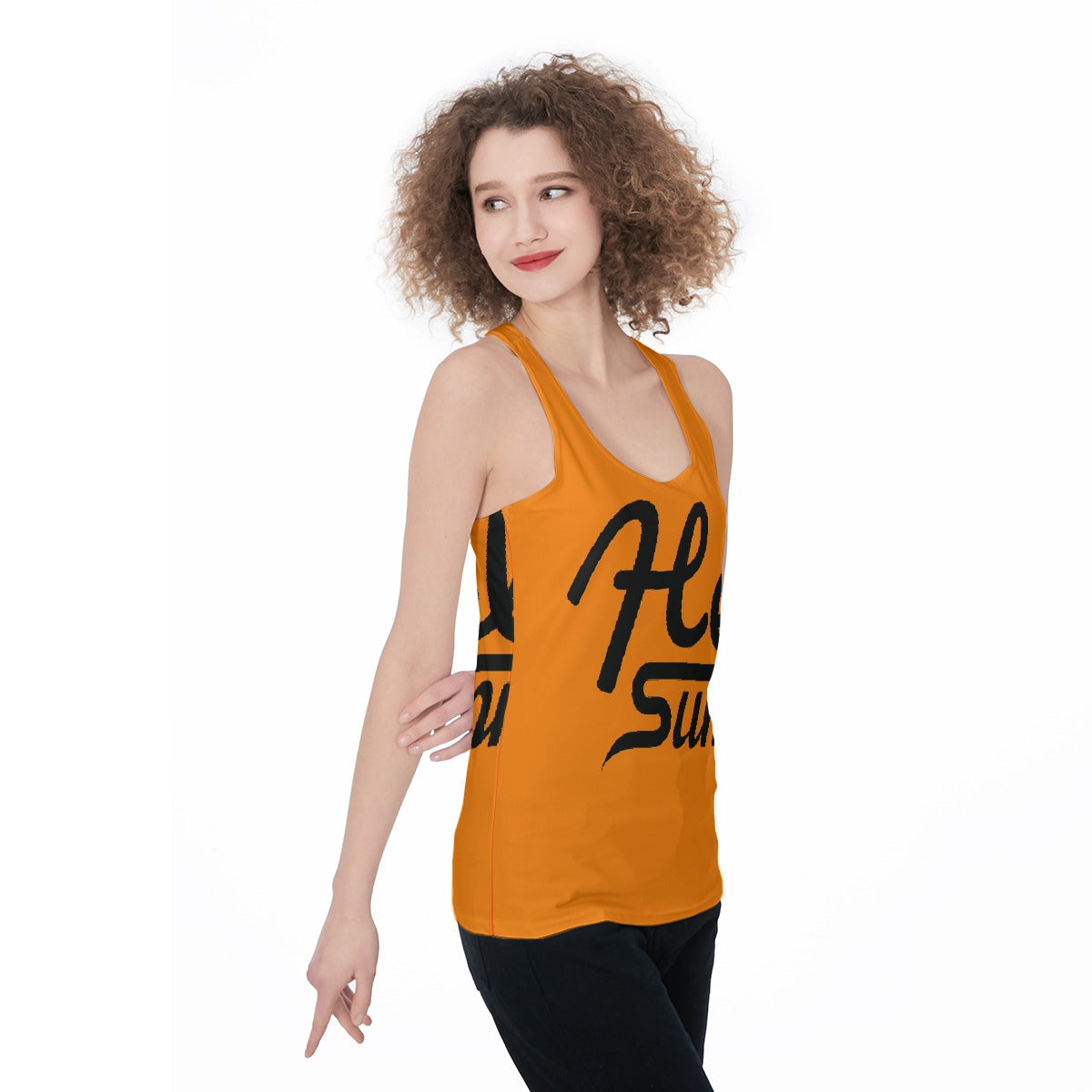 All-Over Print Women's Racerback Tank Top