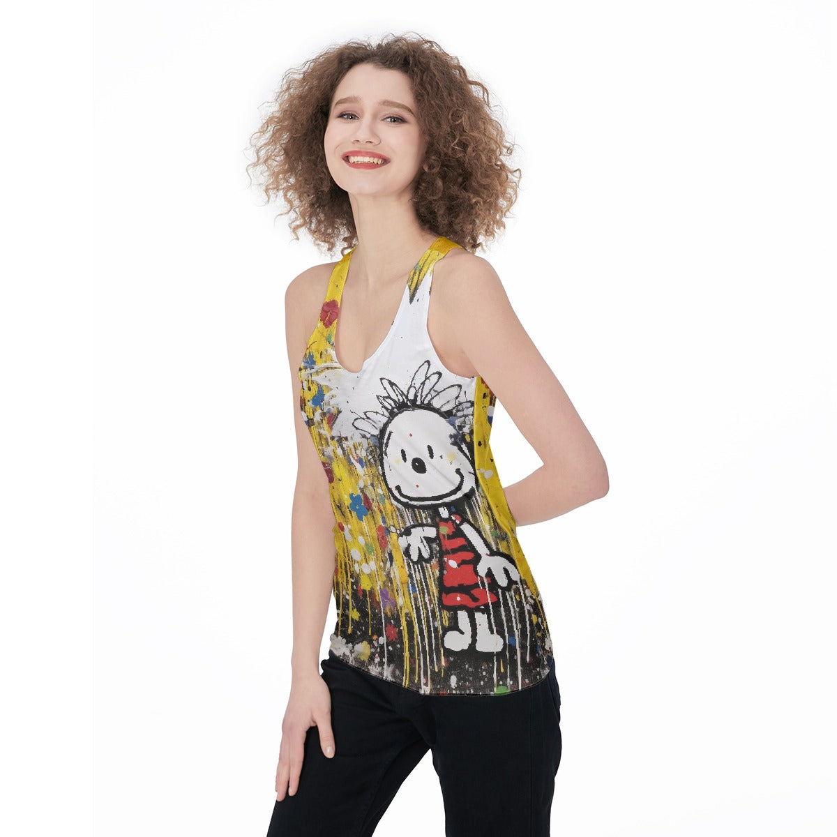 All-Over Print Women's Racerback Tank Top
