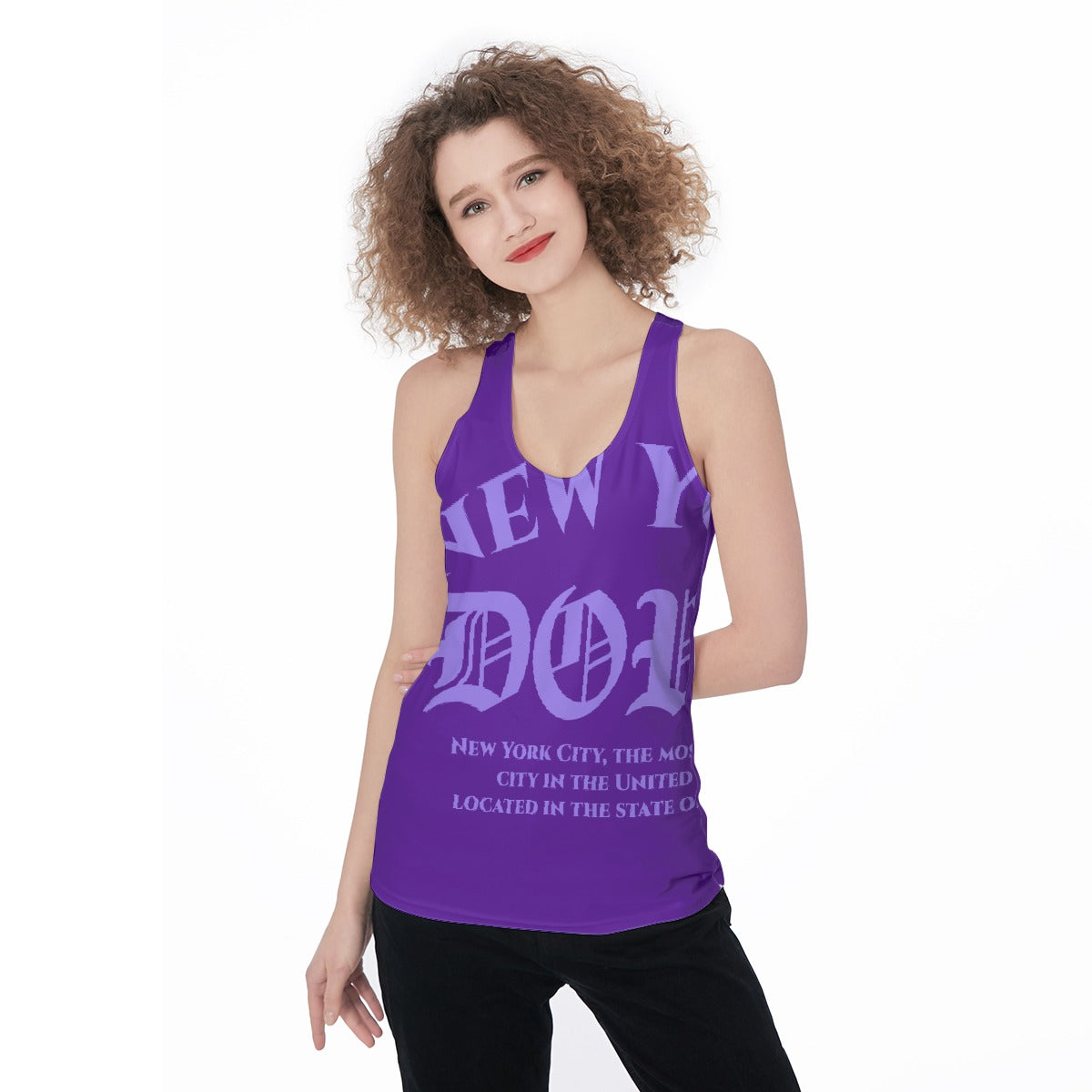 All-Over Print Women's Racerback Tank Top