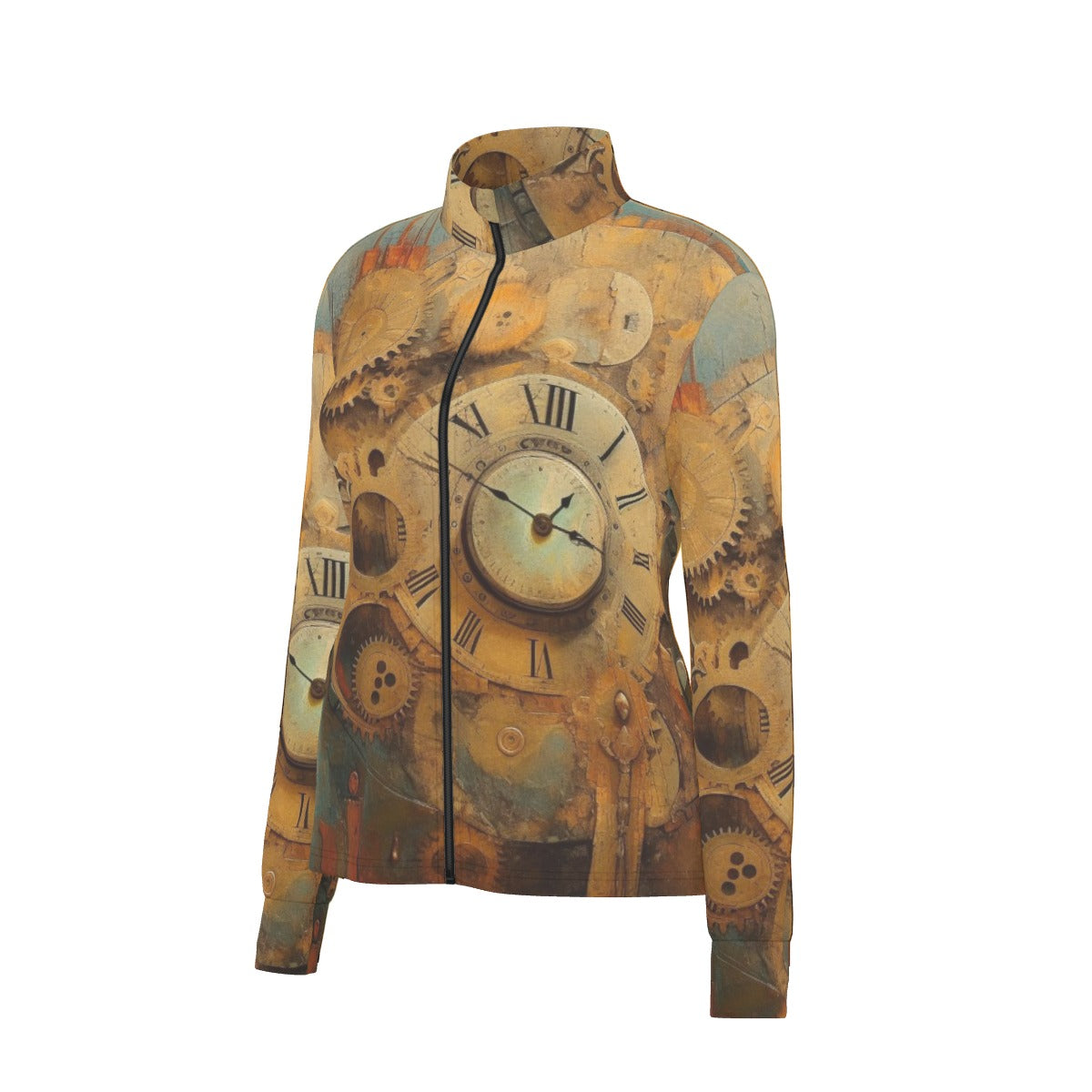 All-Over Print Women's Long Sleeve Thumbhole Jacket