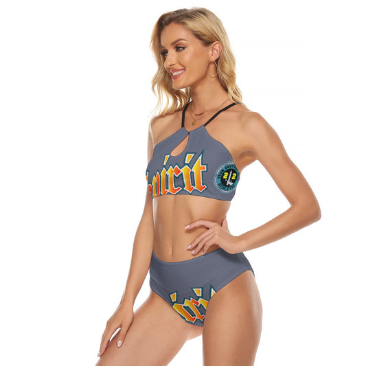 All-Over Print Women's Cami Keyhole One-piece Swimsuit