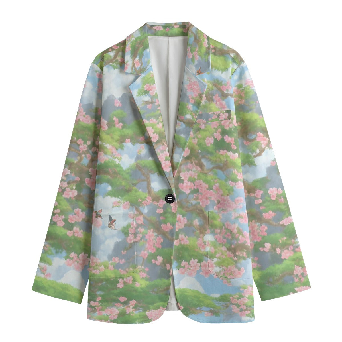 All-Over Print Women's Leisure Blazer