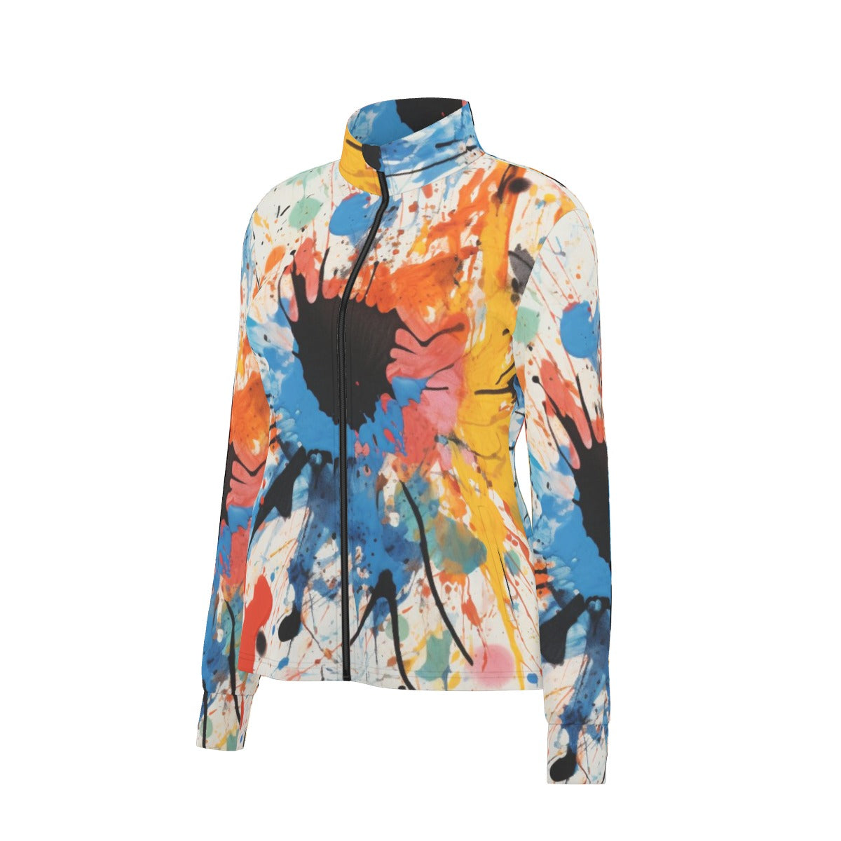 All-Over Print Women's Long Sleeve Thumbhole Jacket