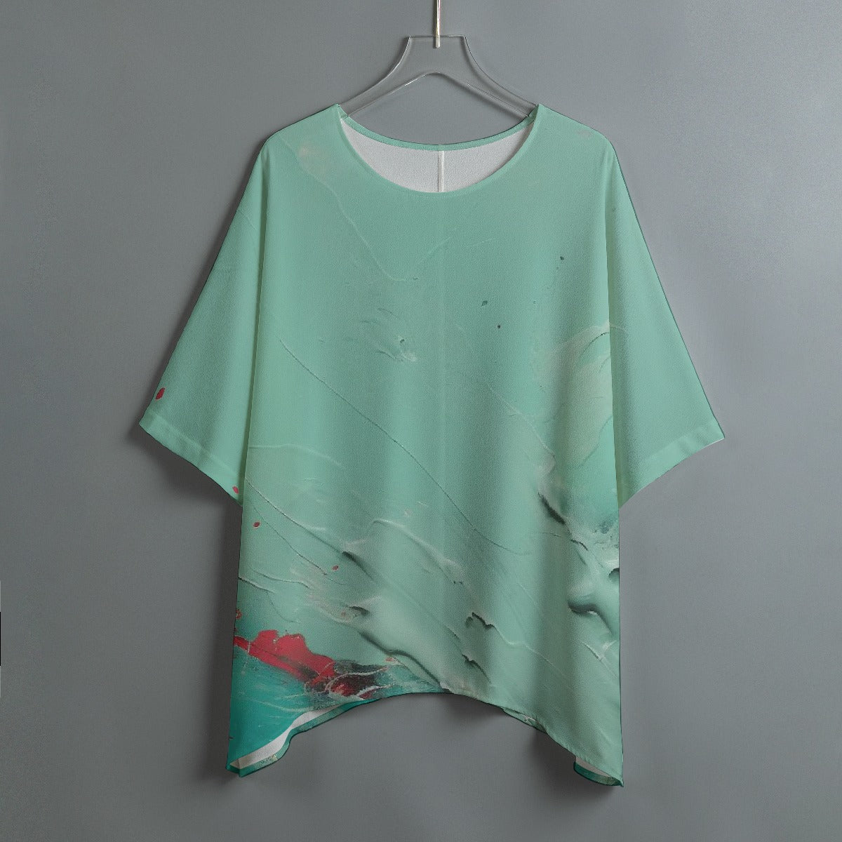 All-Over Print Women's Bat Sleeve Shirt