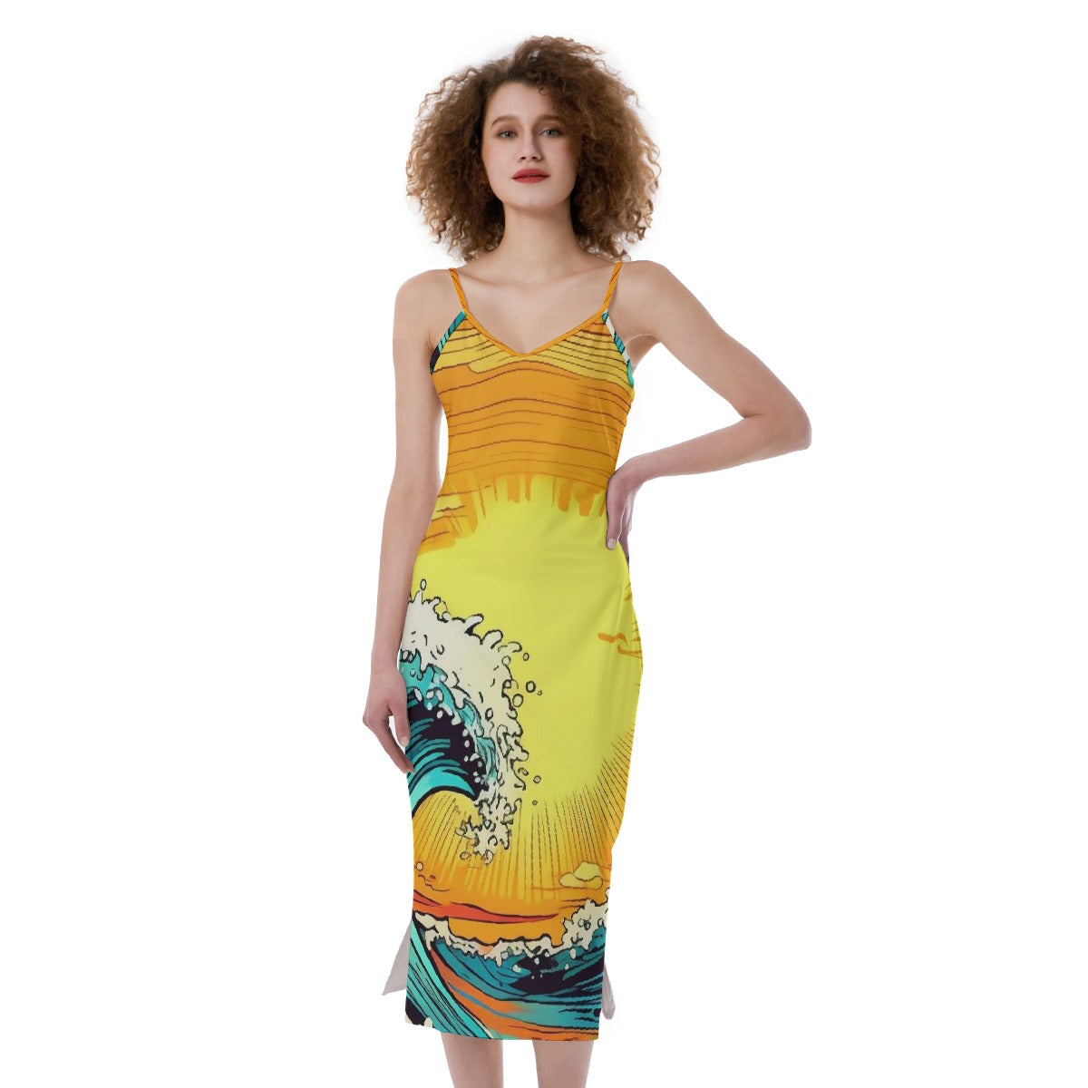 All-Over Print Women's Cami Dress