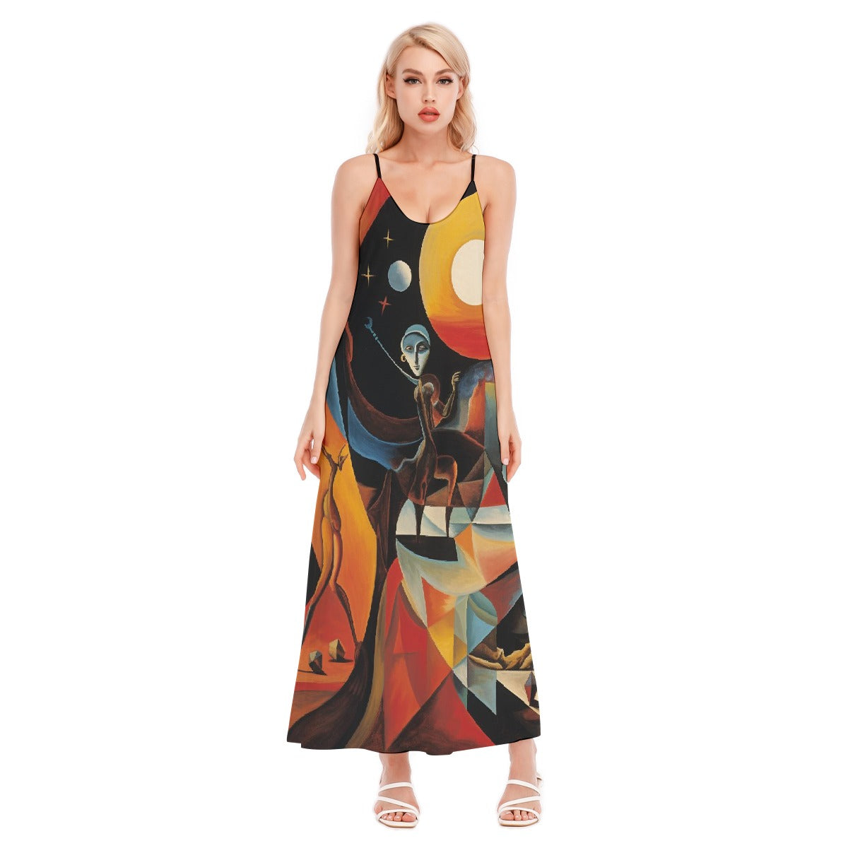 All-Over Print Women's Sling Dress